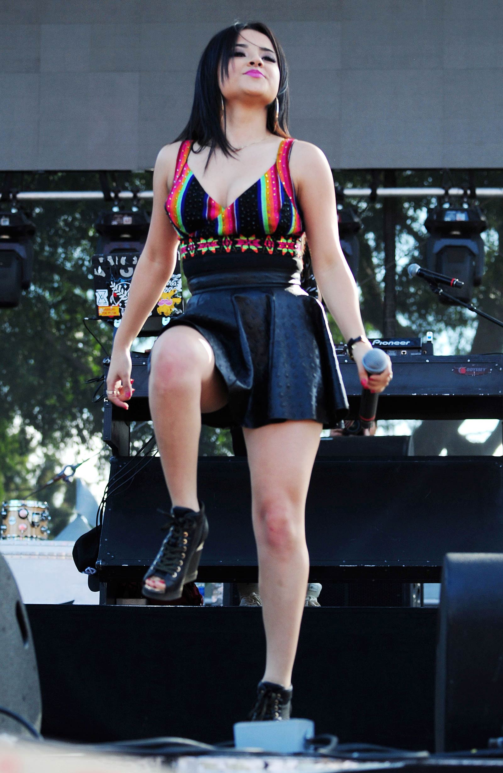 Becky G performs at LA Pride 2015