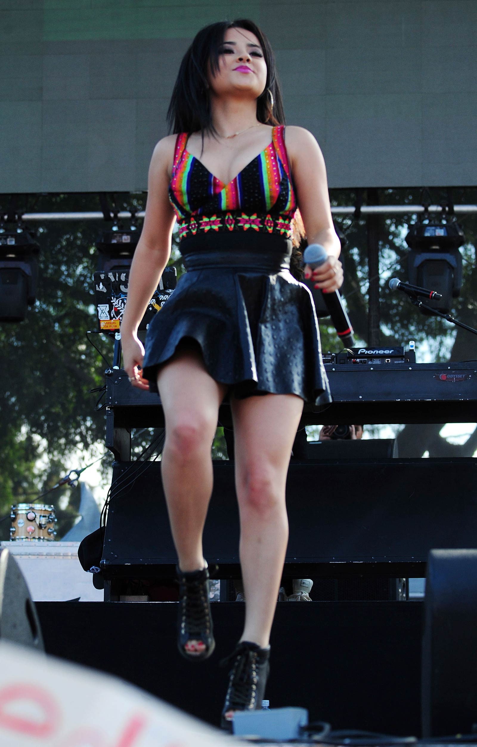 Becky G performs at LA Pride 2015