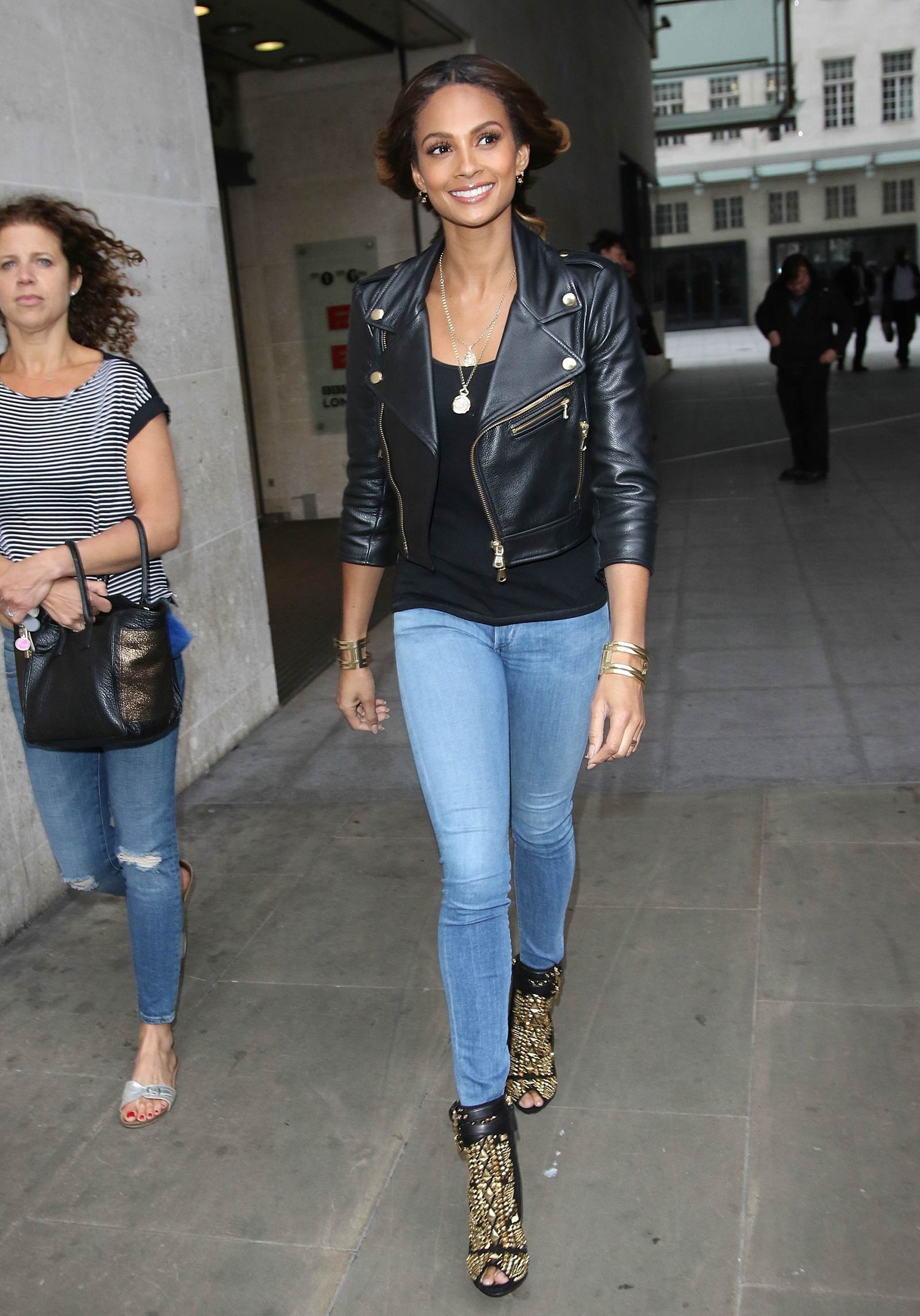 Alesha Dixon at Radio One Xtra