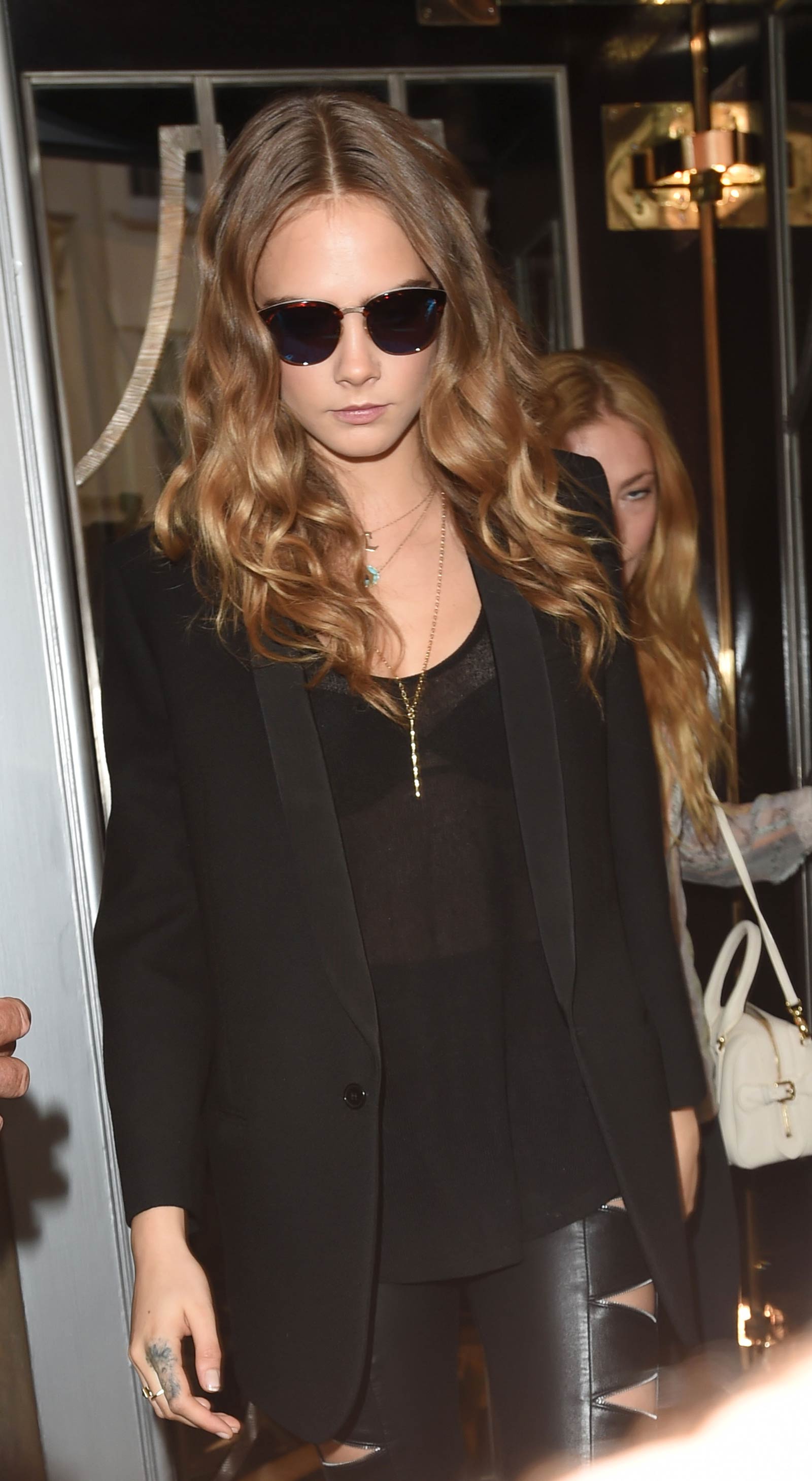 Cara Delevingne leaving her hotel in London