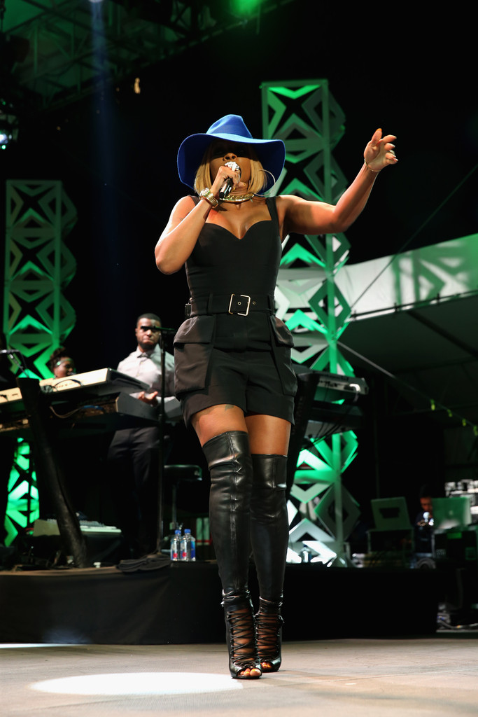 Mary J Blige performs at TIDAL X: MIA NYC