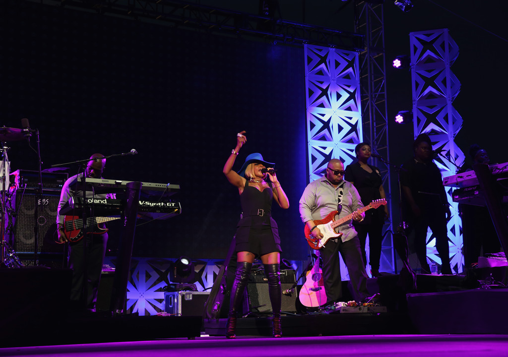 Mary J Blige performs at TIDAL X: MIA NYC