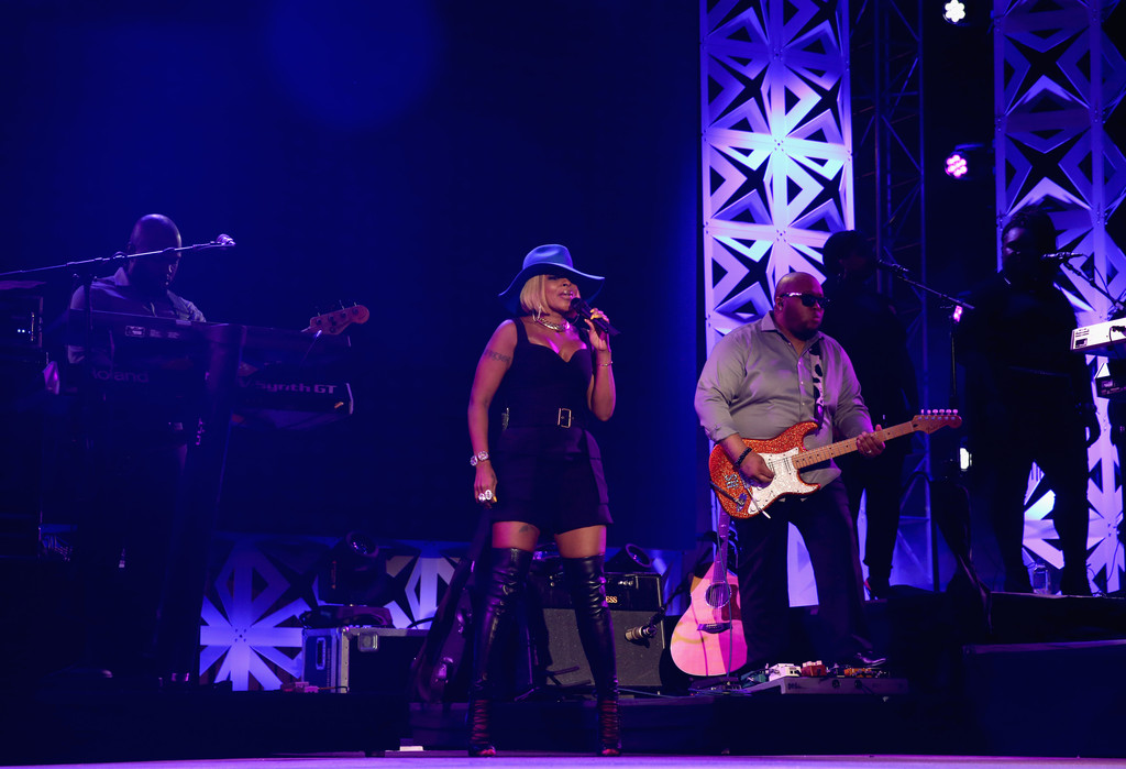 Mary J Blige performs at TIDAL X: MIA NYC