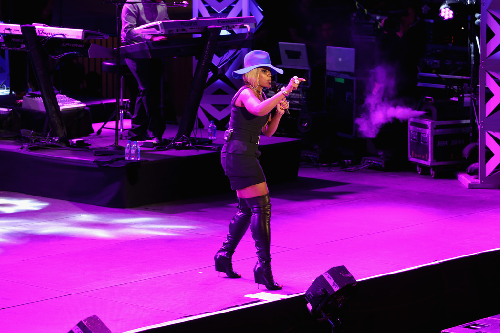 Mary J Blige performs at TIDAL X: MIA NYC