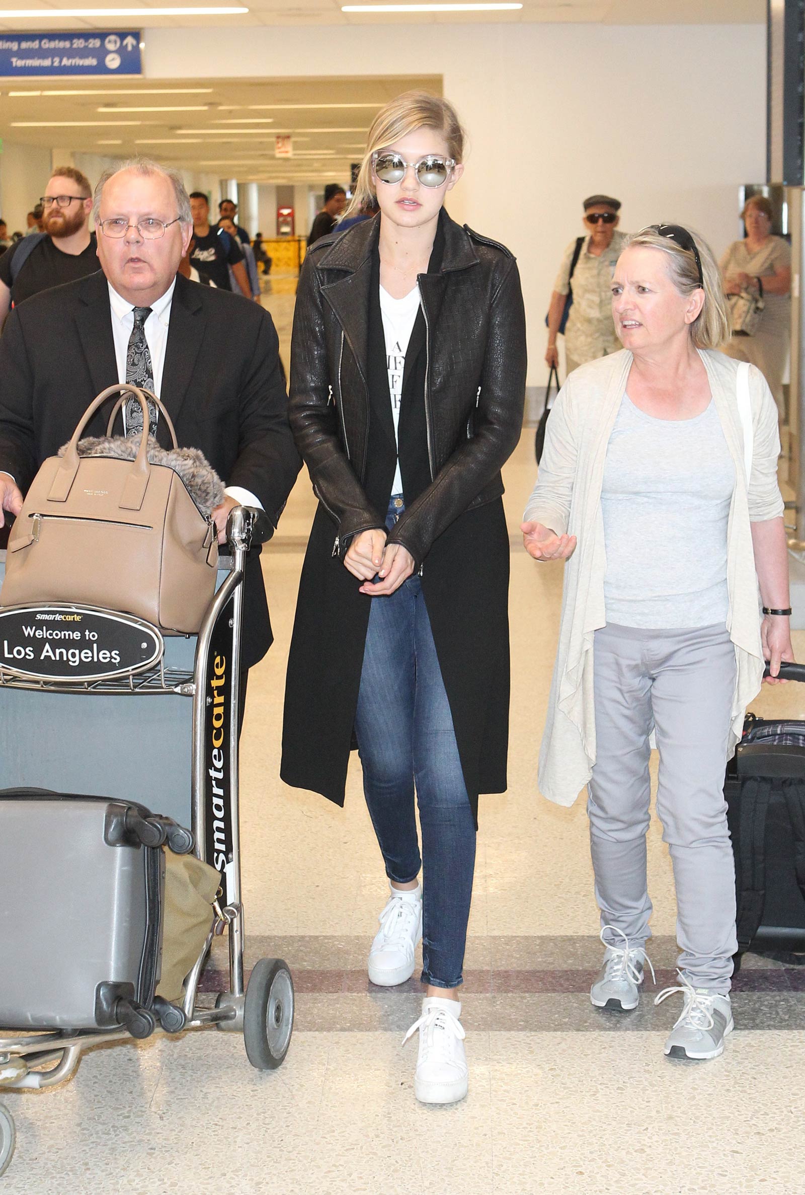 Gigi Hadid at LAX