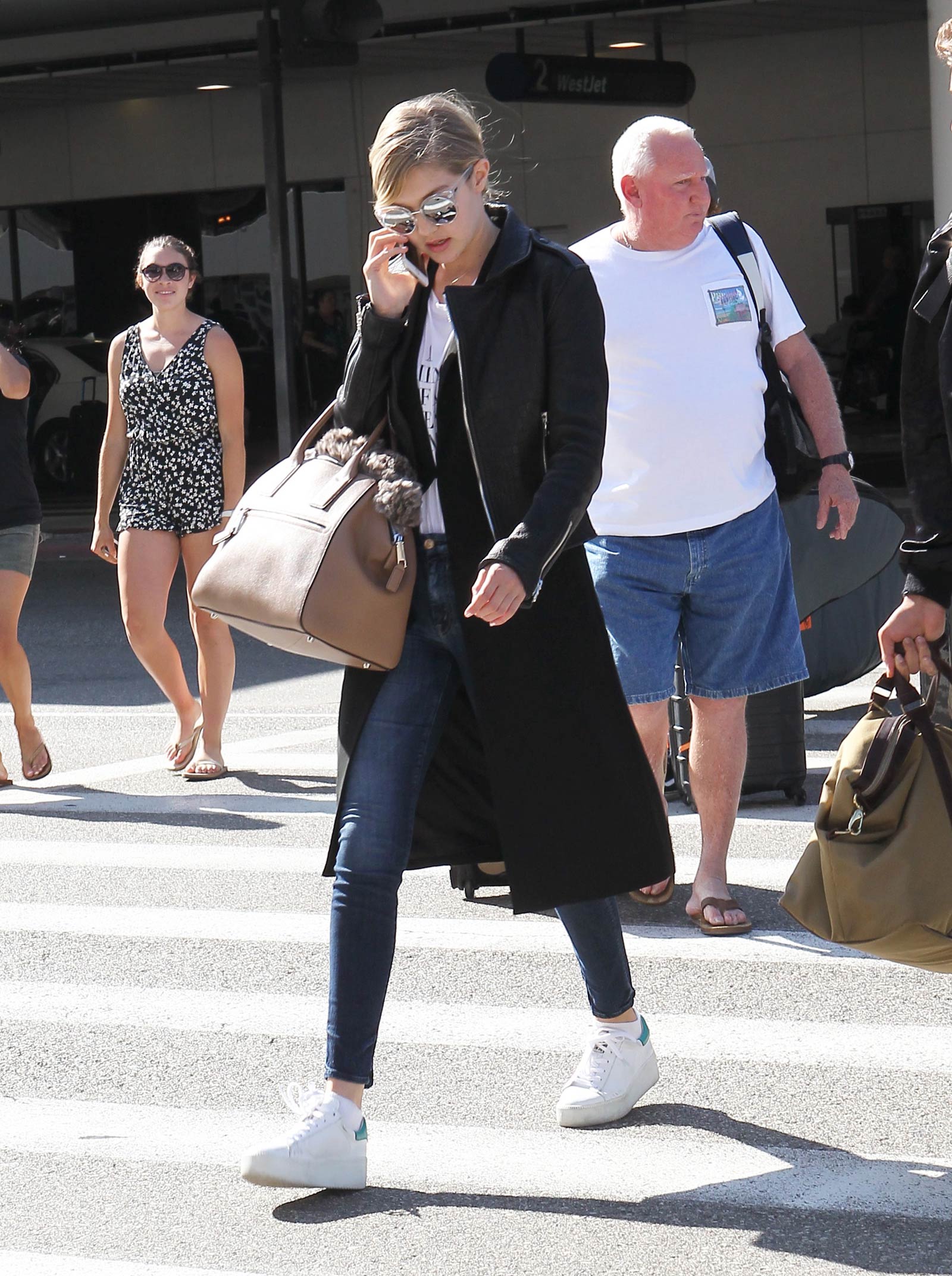 Gigi Hadid at LAX