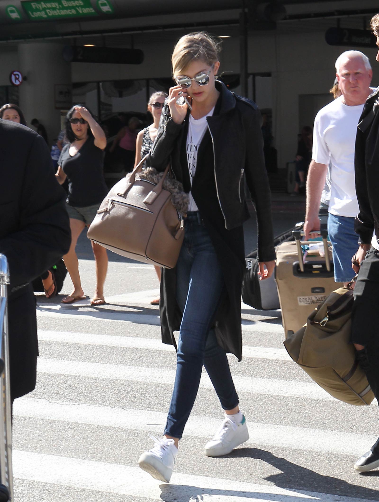 Gigi Hadid at LAX