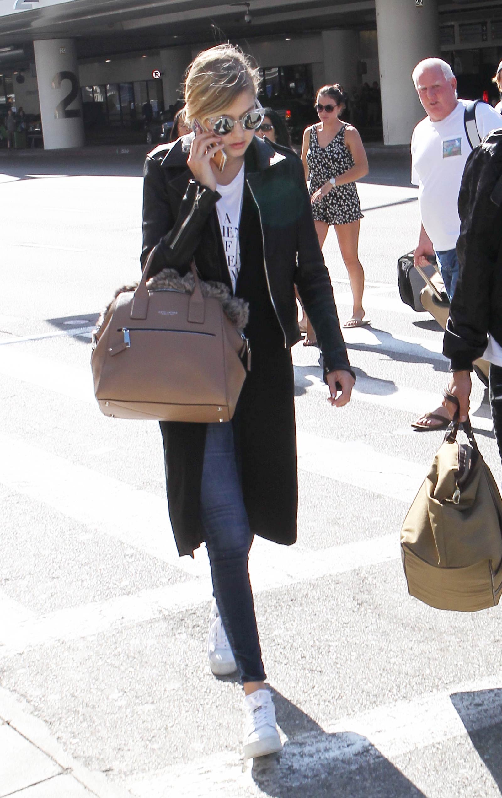 Gigi Hadid at LAX