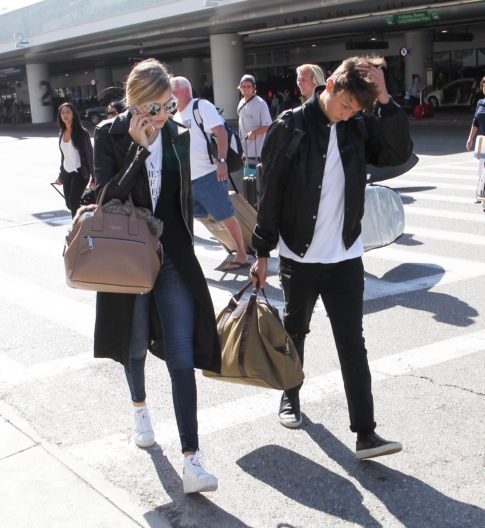 Gigi Hadid at LAX