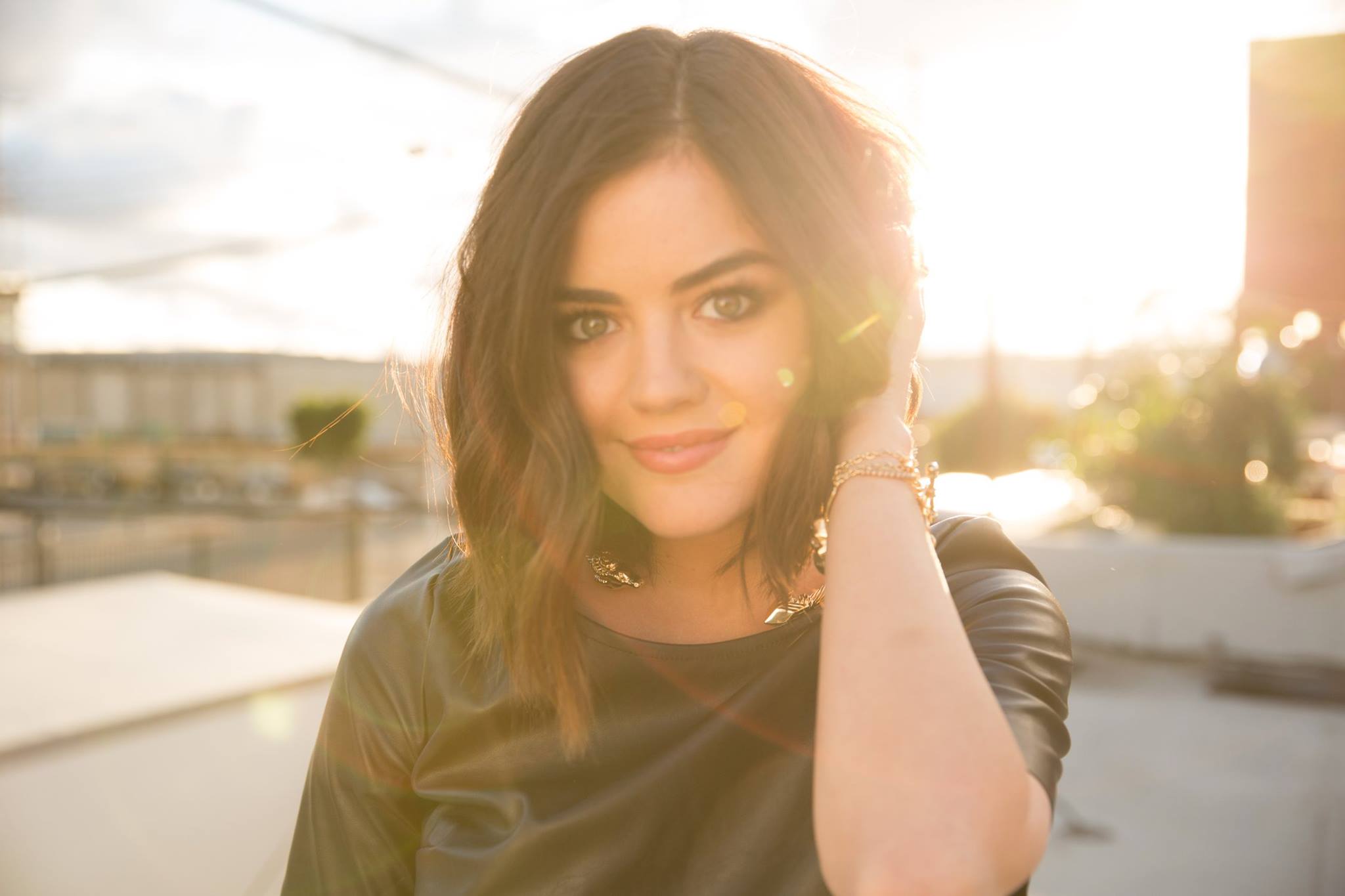 Lucy Hale - 2015 Become With Us Promotional portraits