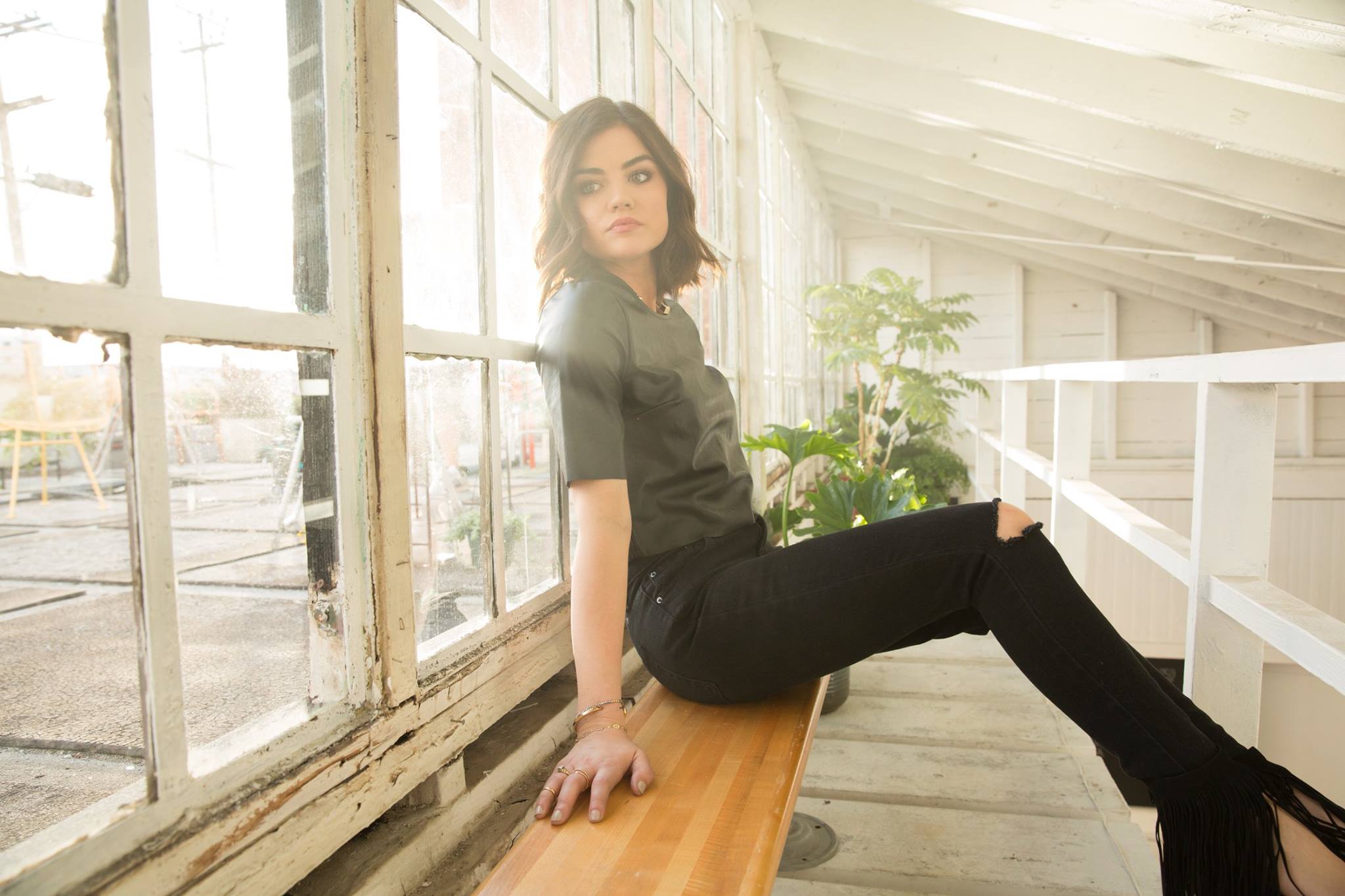 Lucy Hale - 2015 Become With Us Promotional portraits