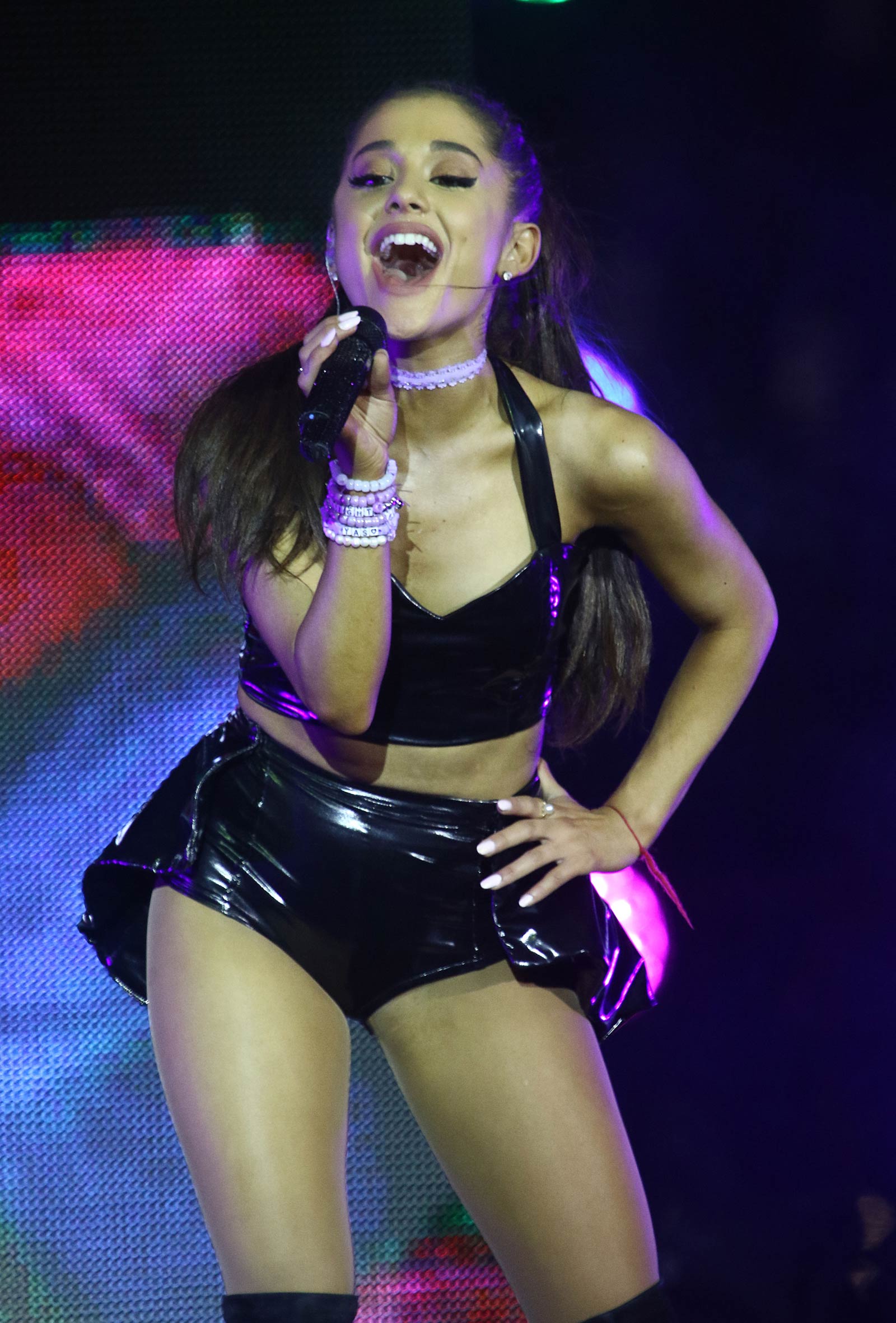 Ariana Grande performs at 29th annual NYC Pride Dance On The Pier