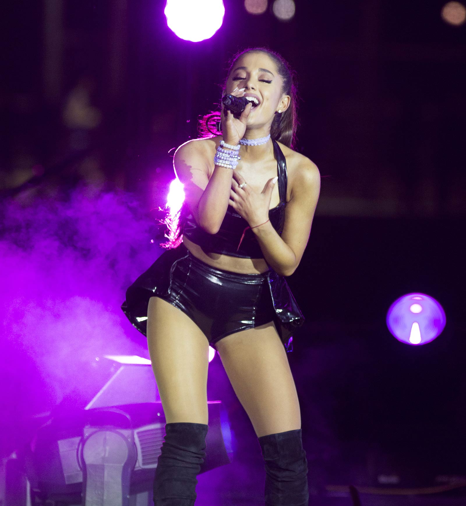 Ariana Grande performs at 29th annual NYC Pride Dance On The Pier