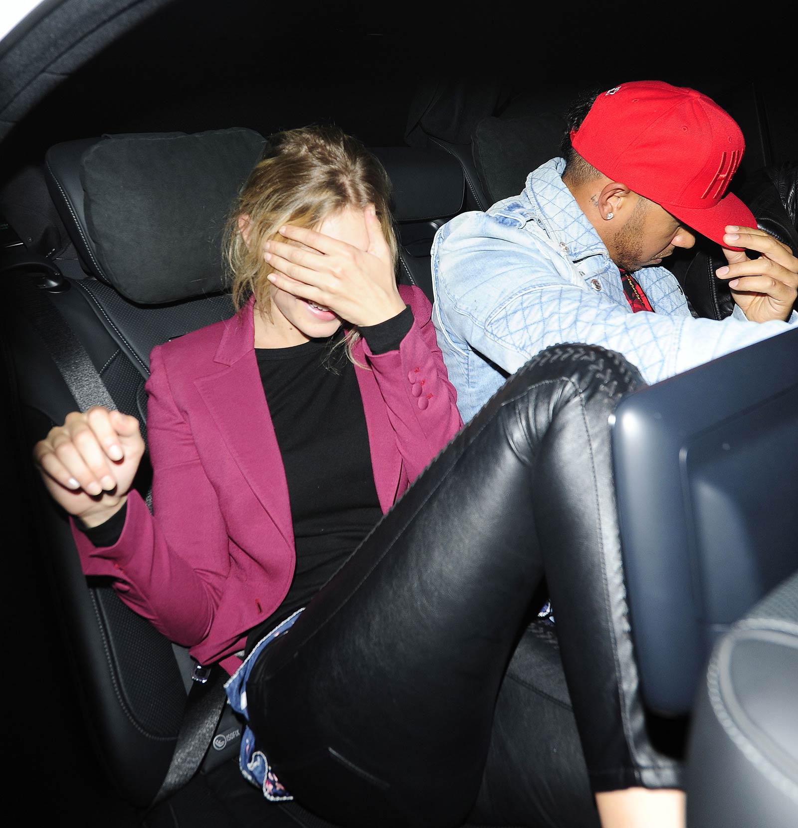 Gigi Hadid seen leaving Libertine nightclub