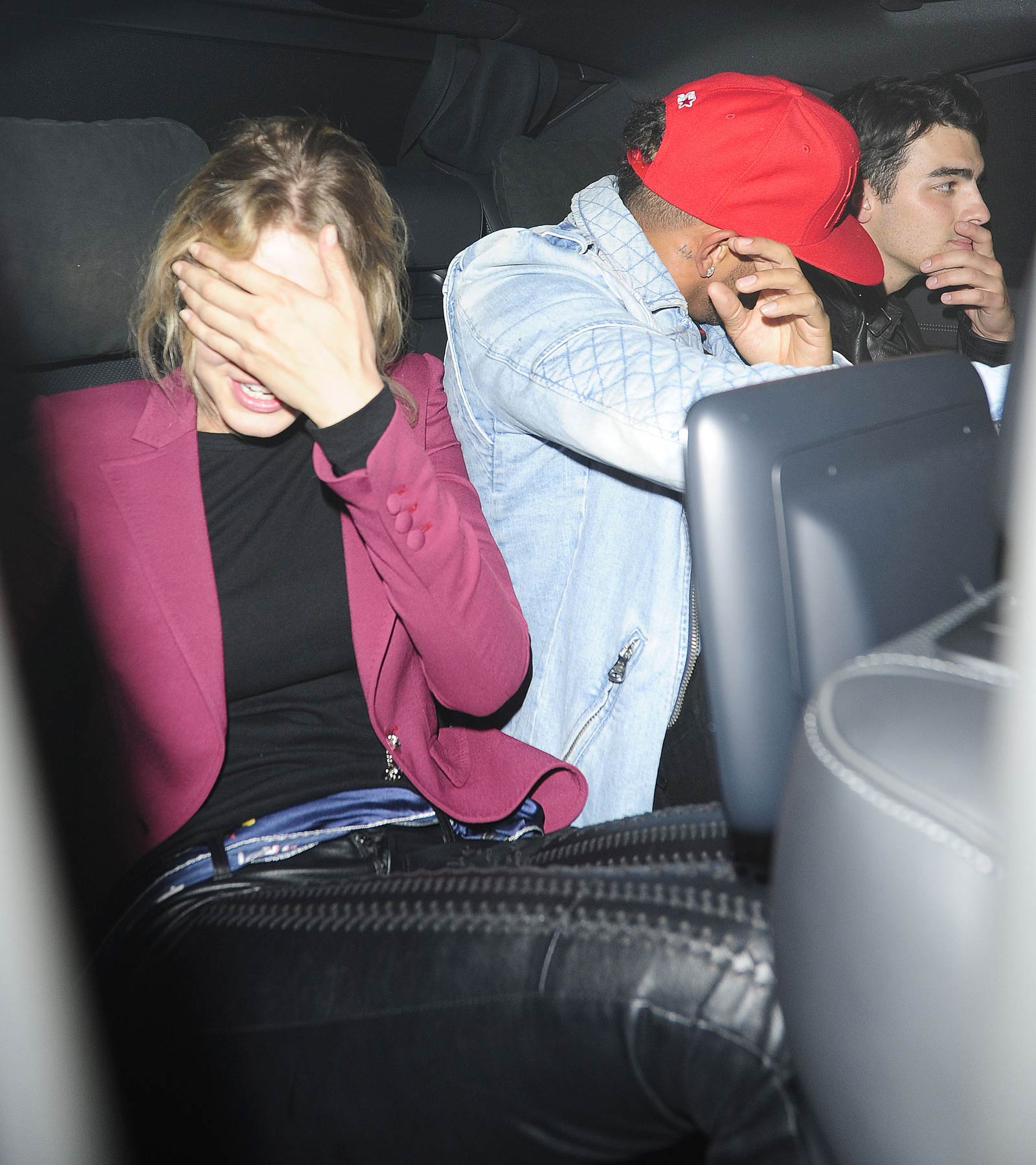 Gigi Hadid seen leaving Libertine nightclub