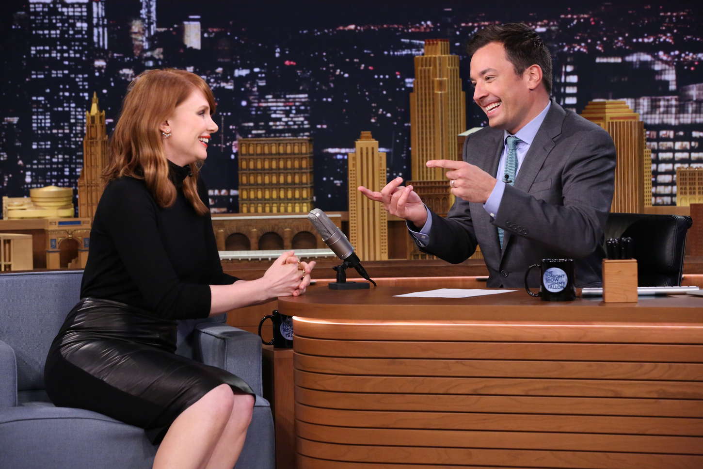 Bryce Dallas Howard at The Tonight Show