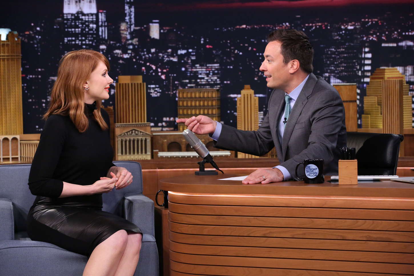 Bryce Dallas Howard at The Tonight Show