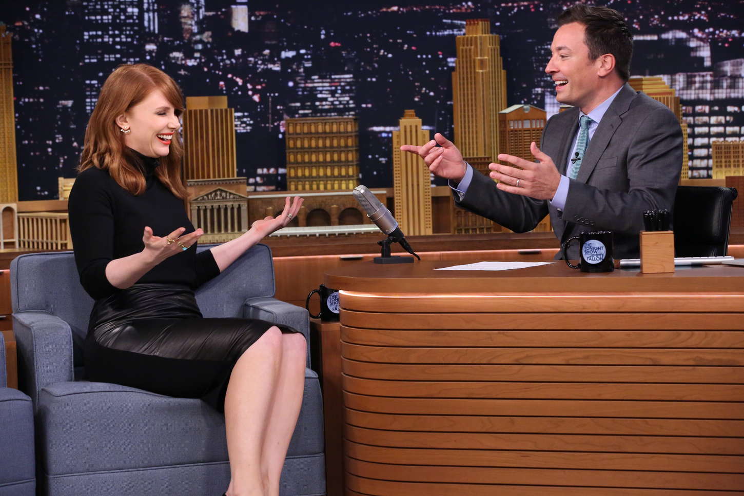 Bryce Dallas Howard at The Tonight Show