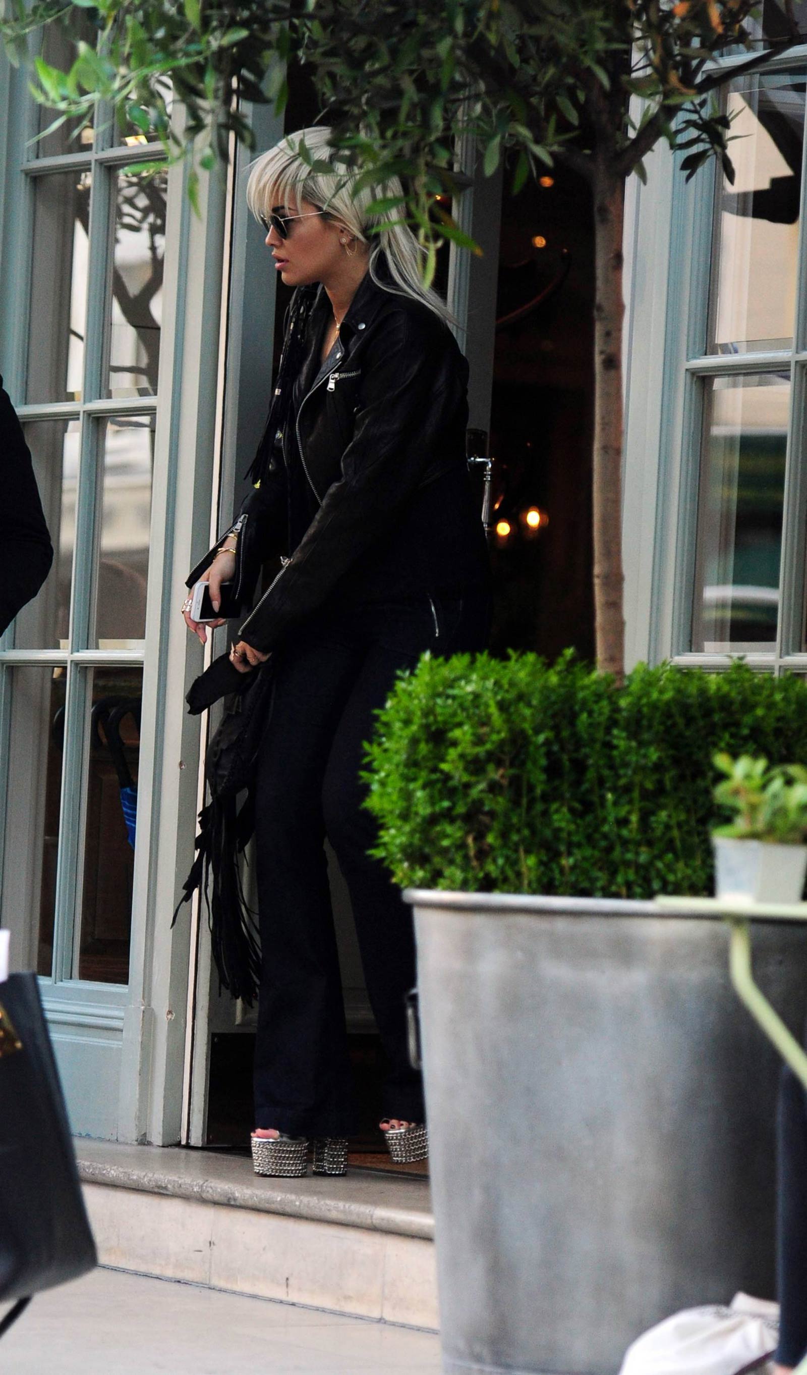 Rita Ora at the Charlotte Street Hotel