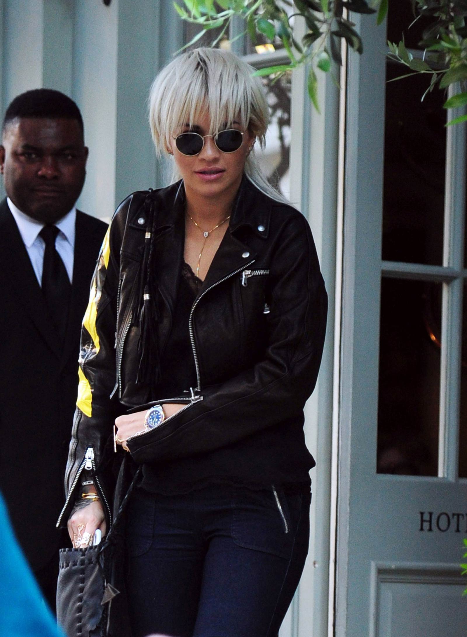 Rita Ora at the Charlotte Street Hotel