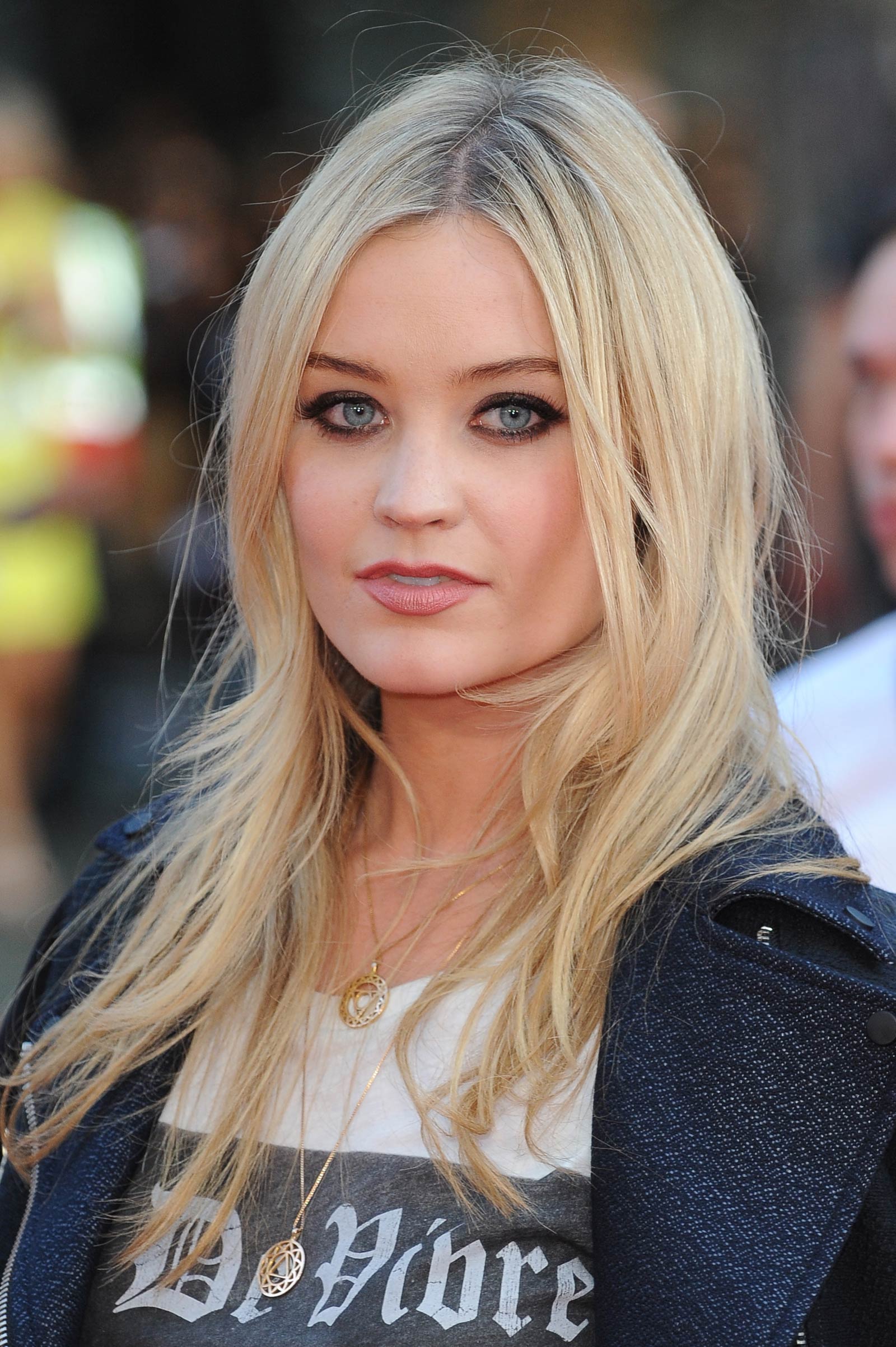 Laura Whitmore attends the World Premiere of One Direction