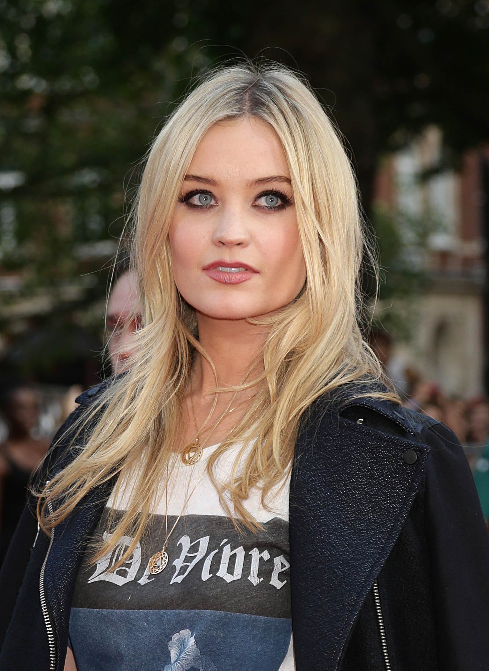 Laura Whitmore attends the World Premiere of One Direction