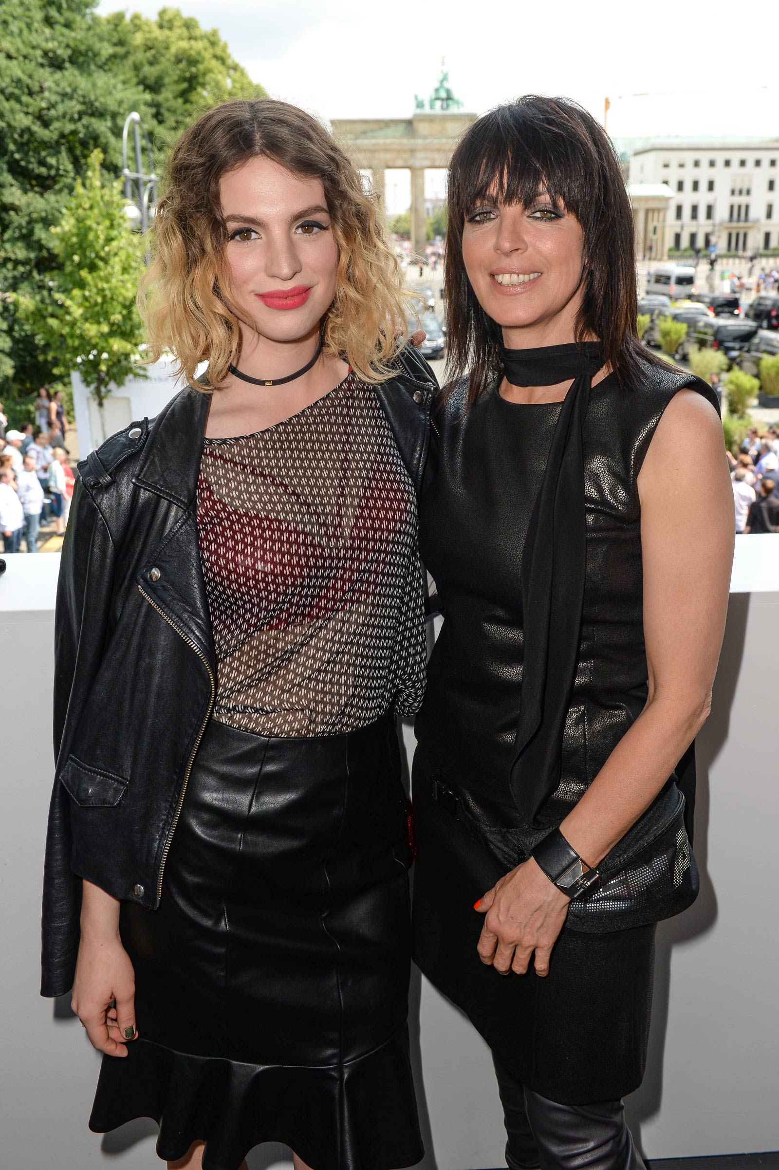 Nena and Larissa Kerner attend the Minx by Eva Lutz show