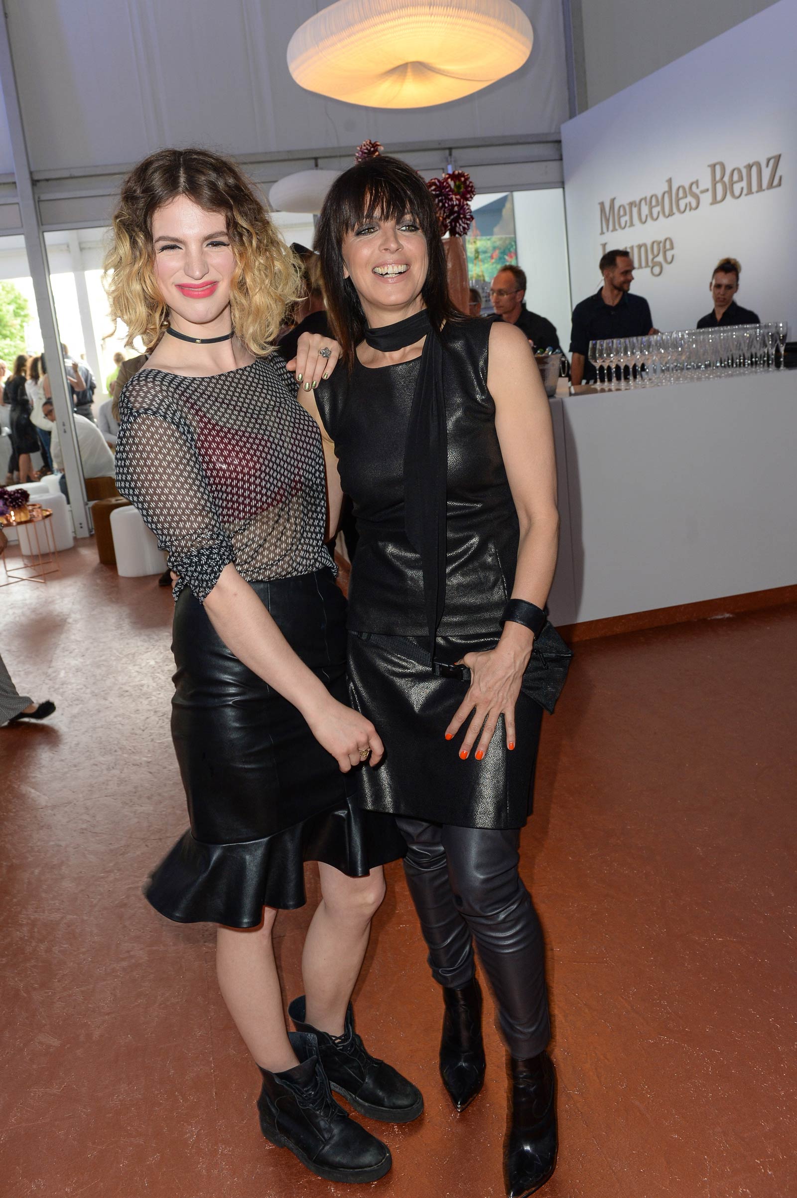 Nena and Larissa Kerner attend the Minx by Eva Lutz show