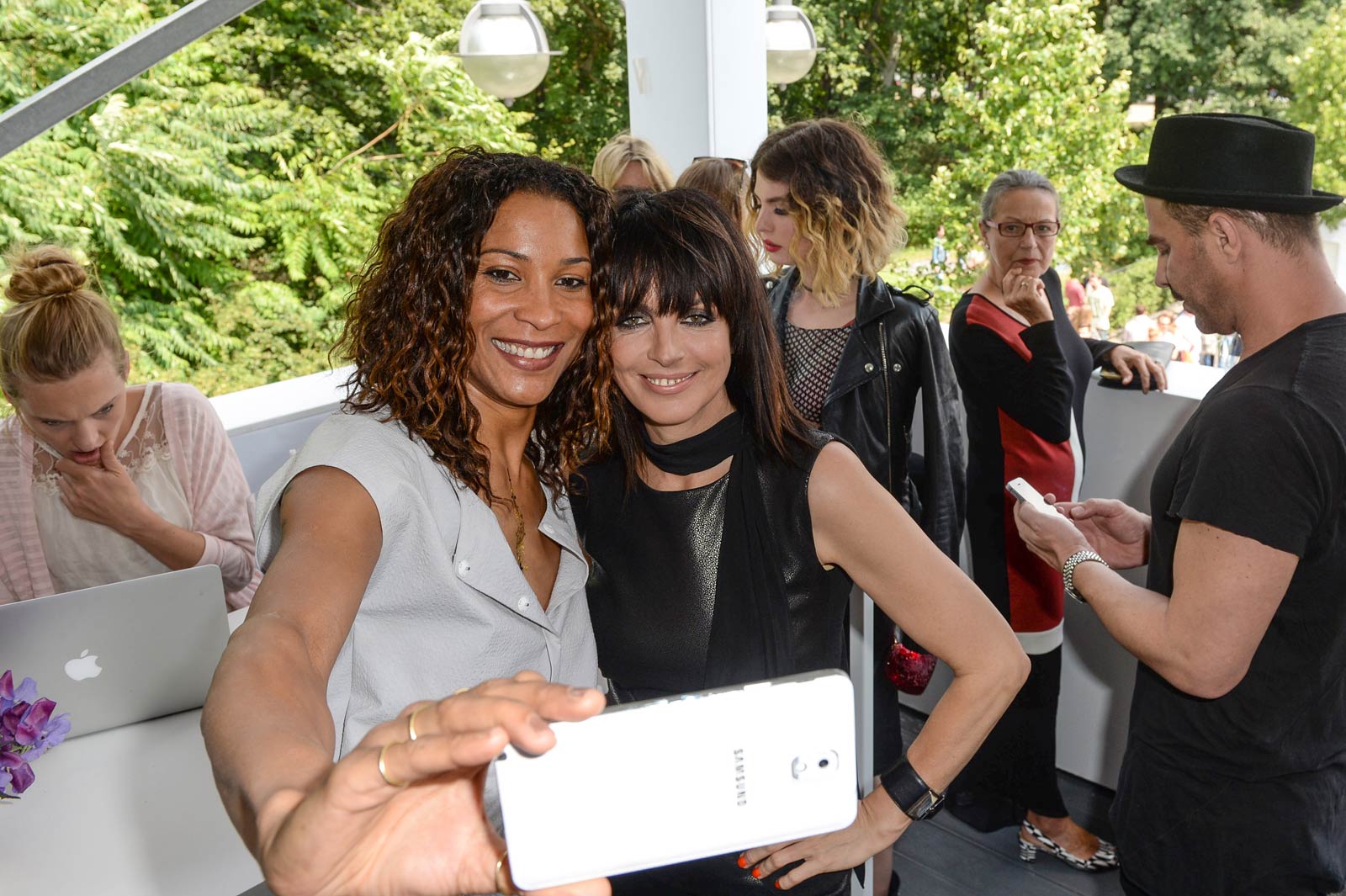 Nena and Larissa Kerner attend the Minx by Eva Lutz show