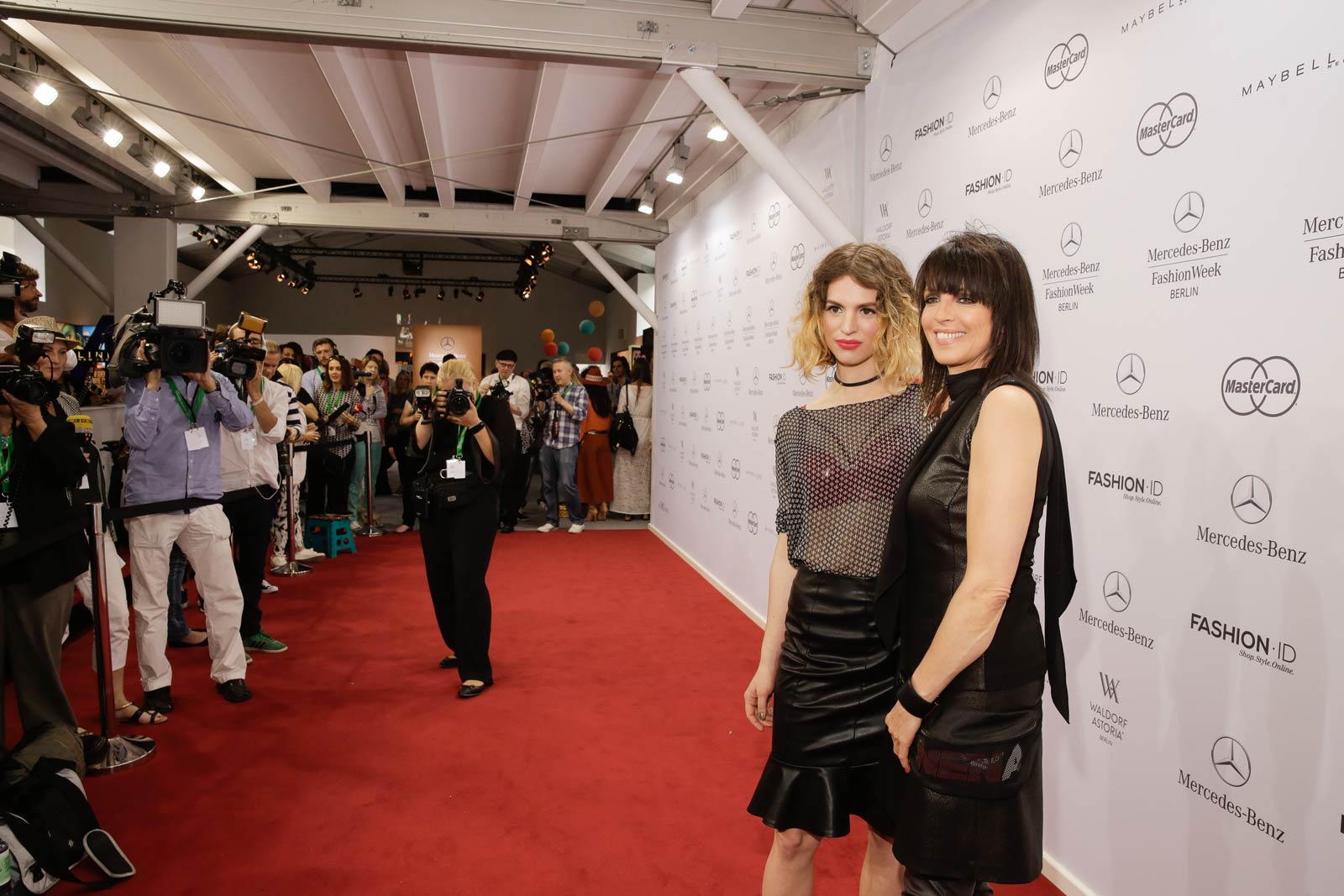 Nena and Larissa Kerner attend the Minx by Eva Lutz show