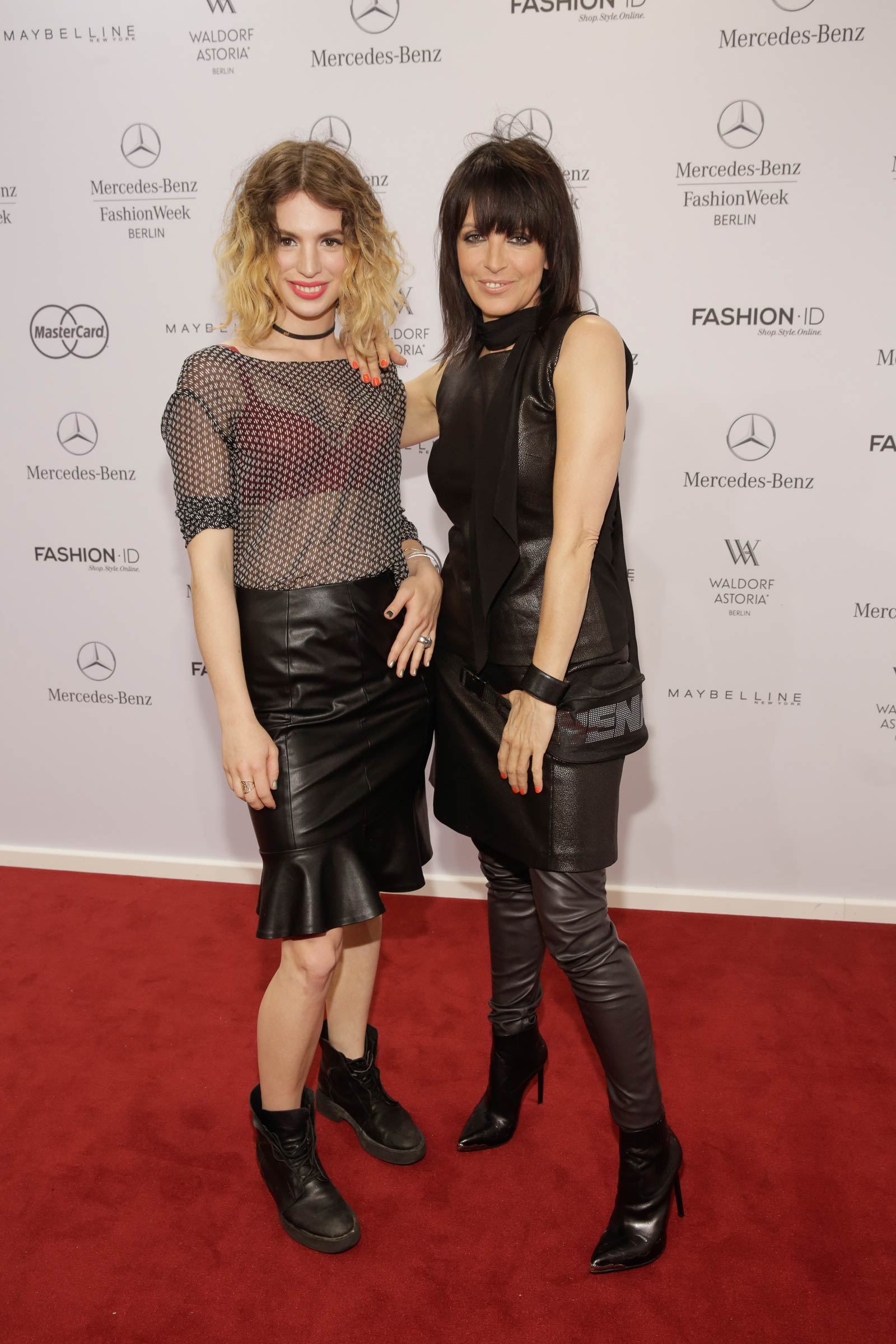 Nena and Larissa Kerner attend the Minx by Eva Lutz show