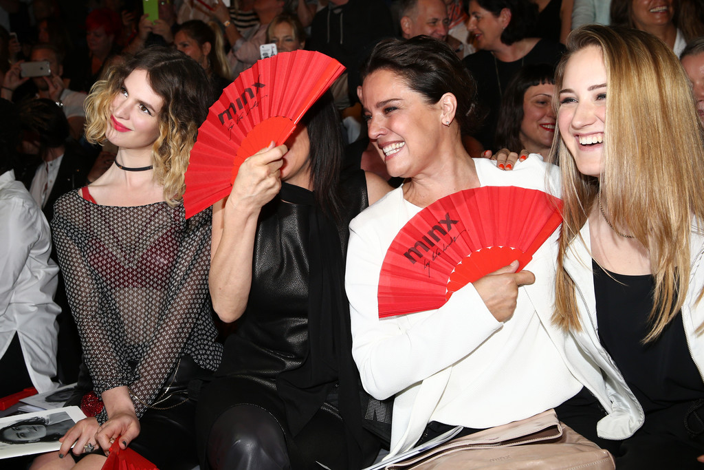 Nena and Larissa Kerner attend the Minx by Eva Lutz show