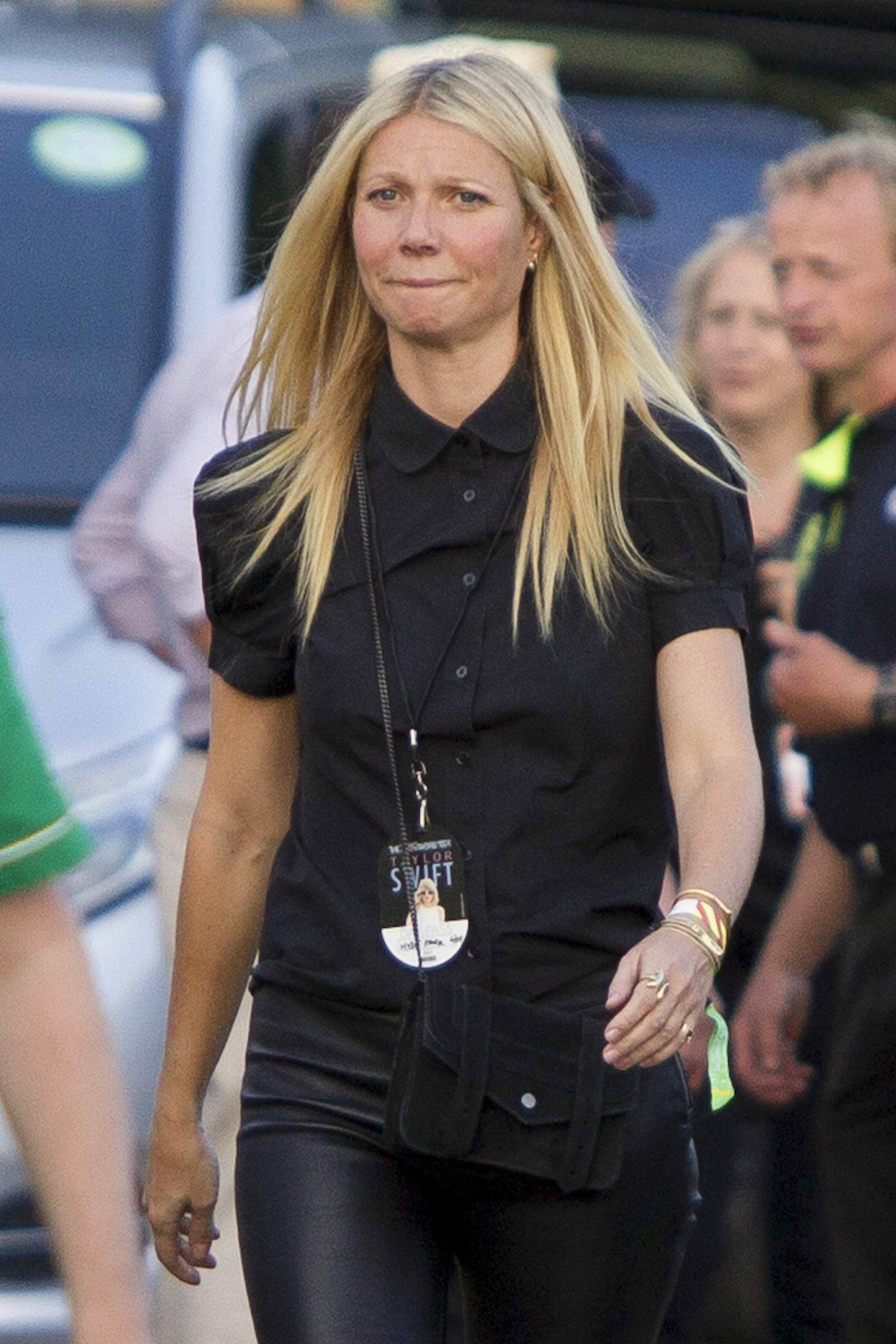 Gwyneth Paltrow at the Taylor Swift concert