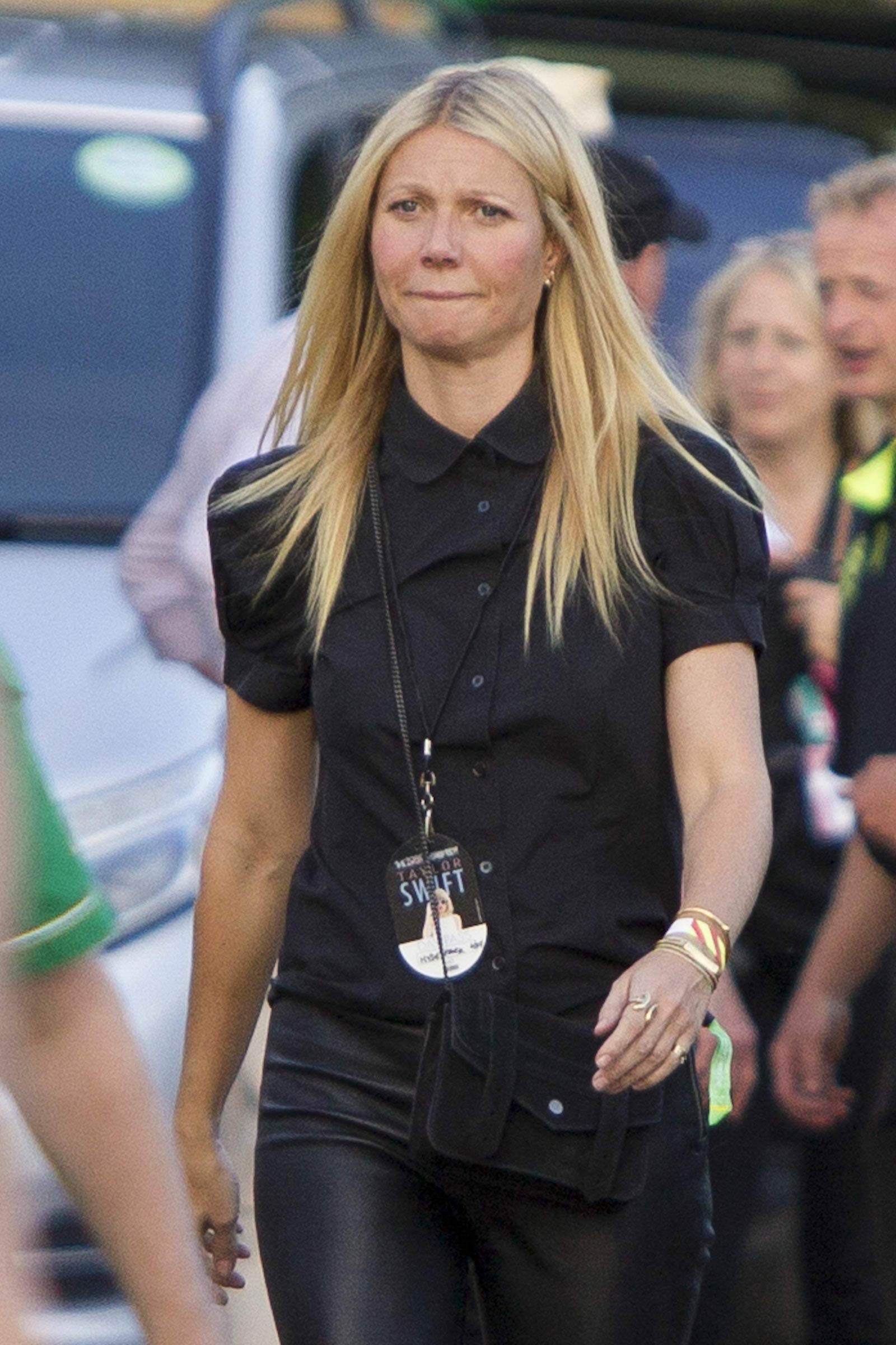 Gwyneth Paltrow at the Taylor Swift concert