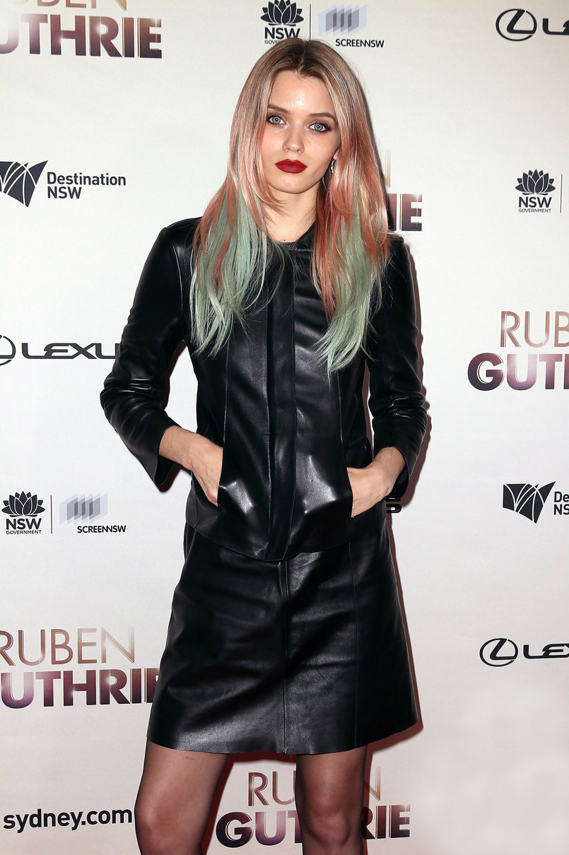 Abbey Lee Kershaw attends the The Ritz screening