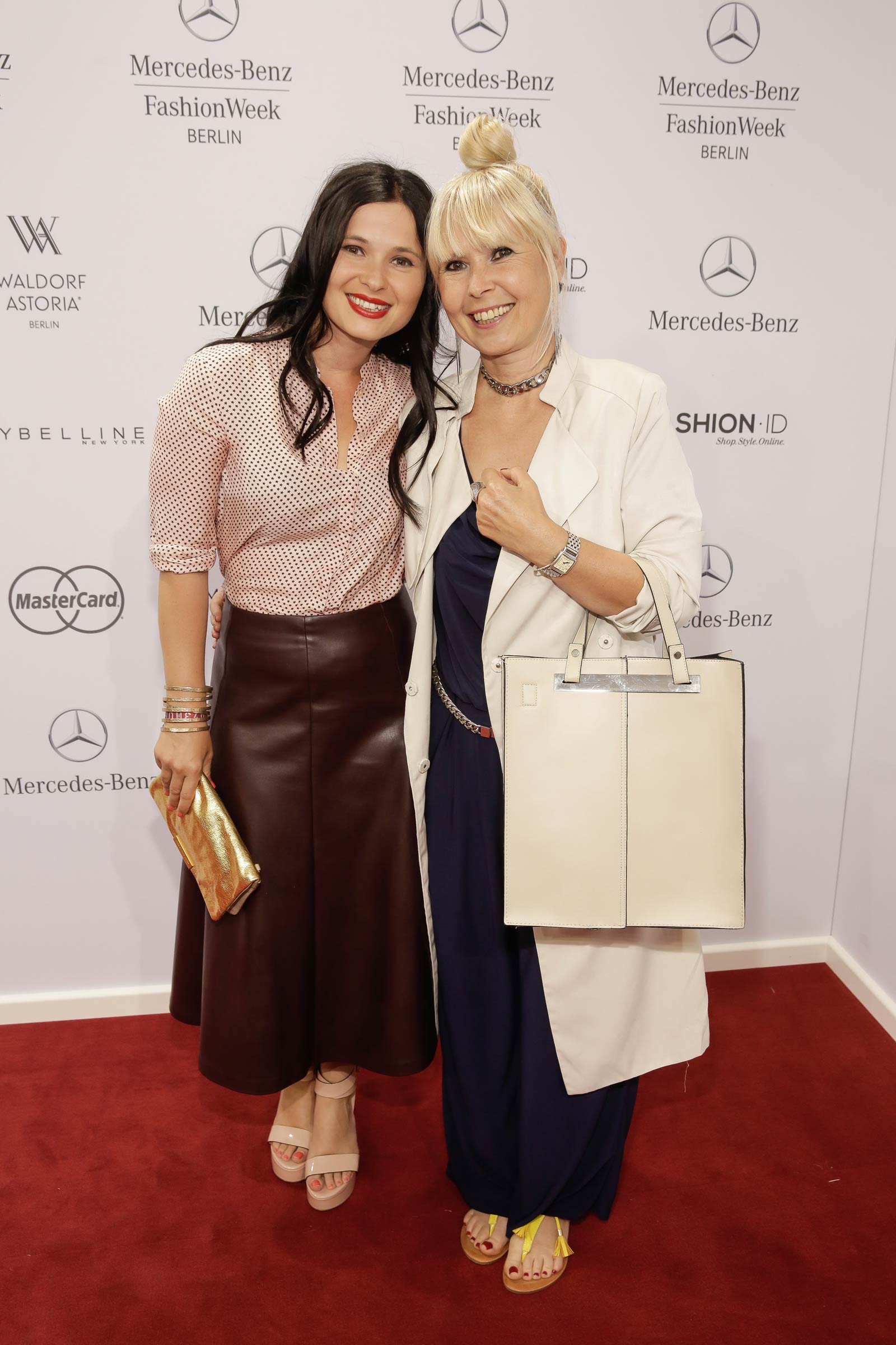 German celebs attend Mercedes-Benz Fashion Week Berlin