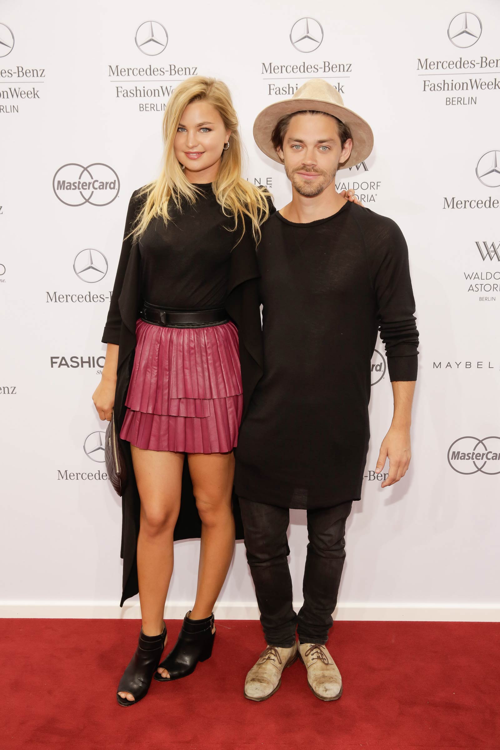 German celebs attend Mercedes-Benz Fashion Week Berlin