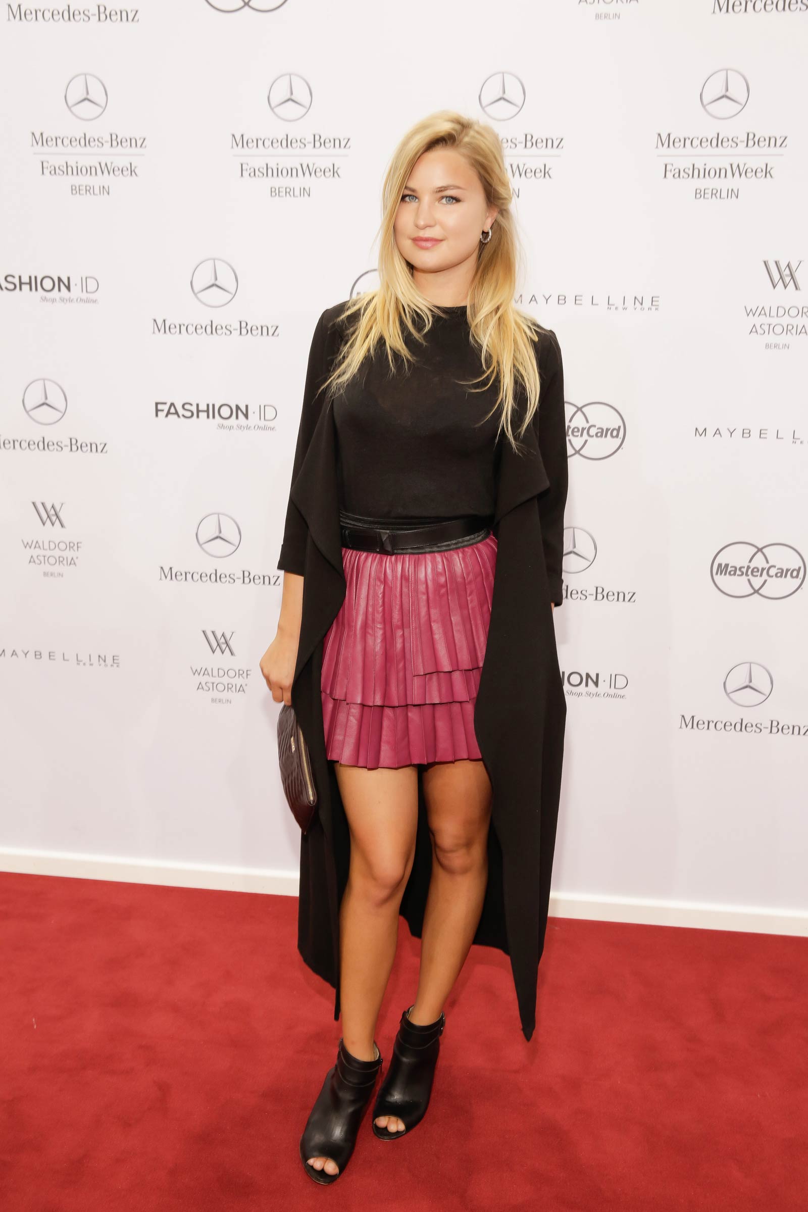 German celebs attend Mercedes-Benz Fashion Week Berlin