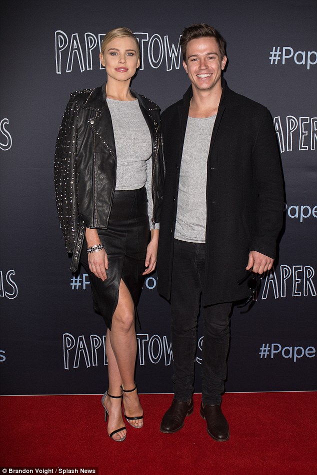 Tegan Martin arrives at the Paper Towns Australian premiere