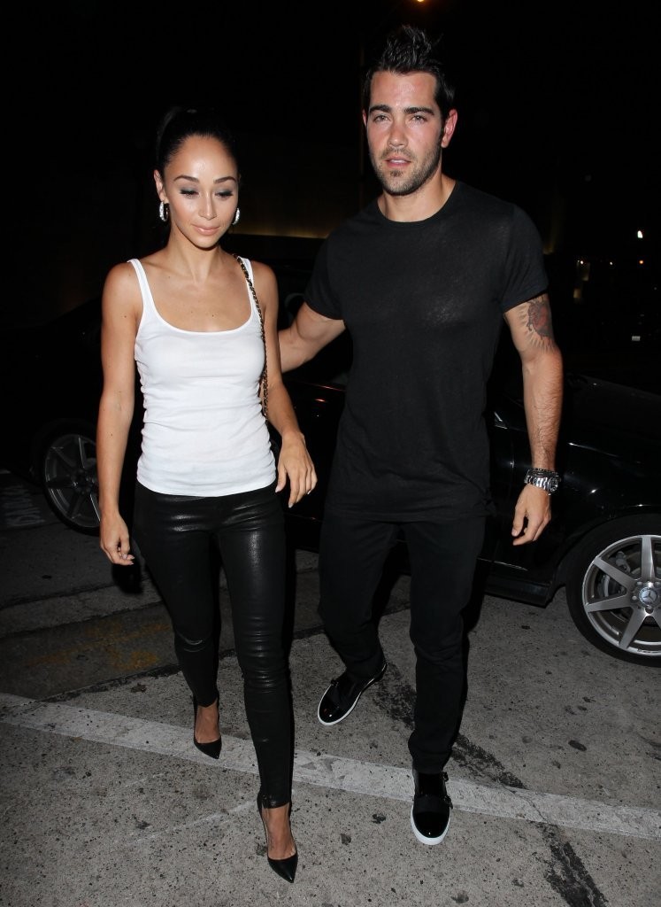 Cara Santana enjoys dinner at Craigs Restaurant