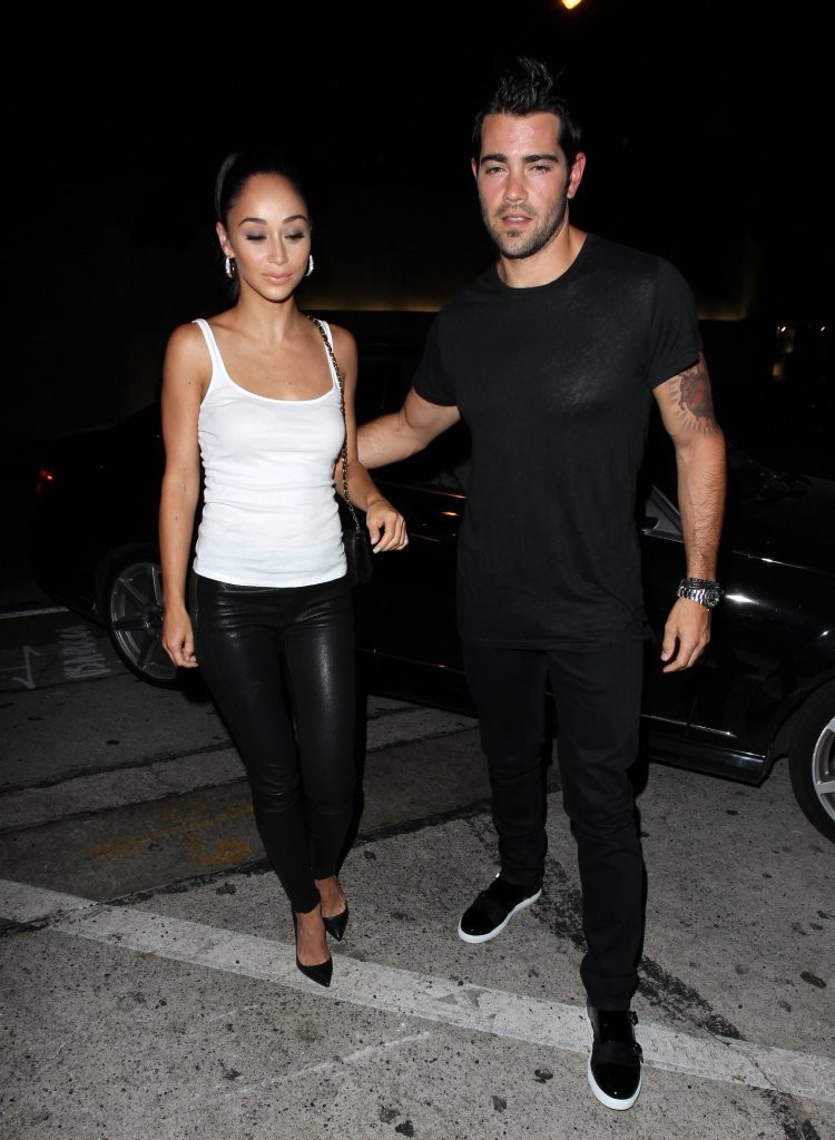 Cara Santana enjoys dinner at Craigs Restaurant