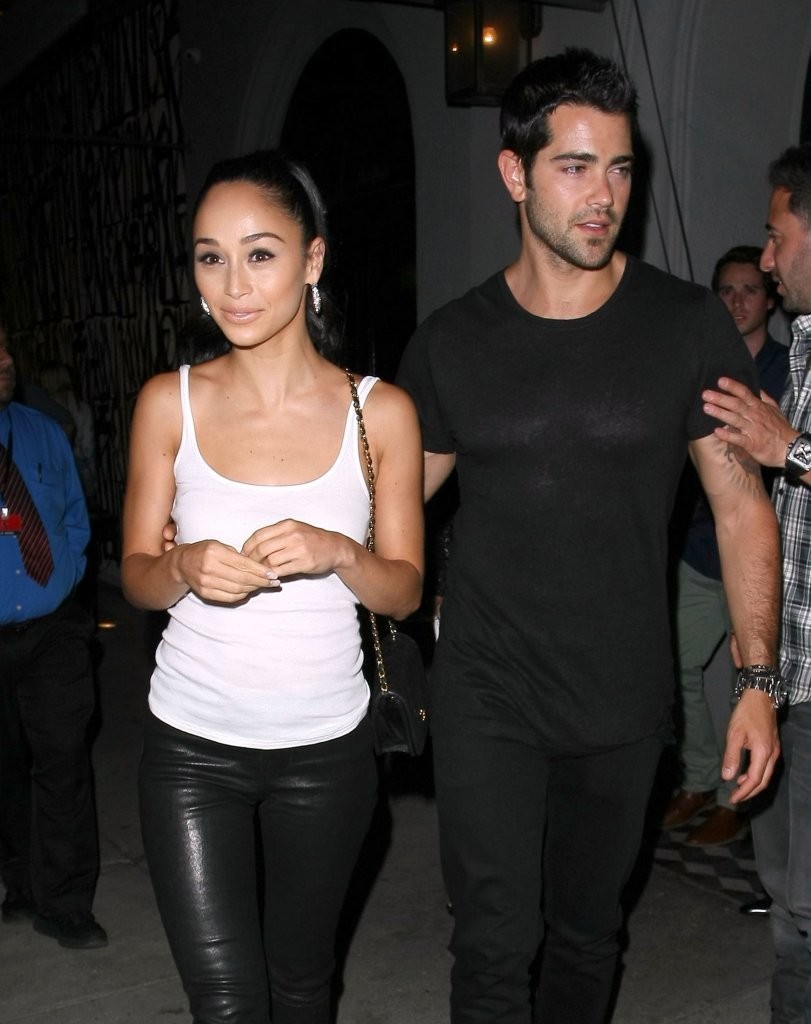 Cara Santana enjoys dinner at Craigs Restaurant