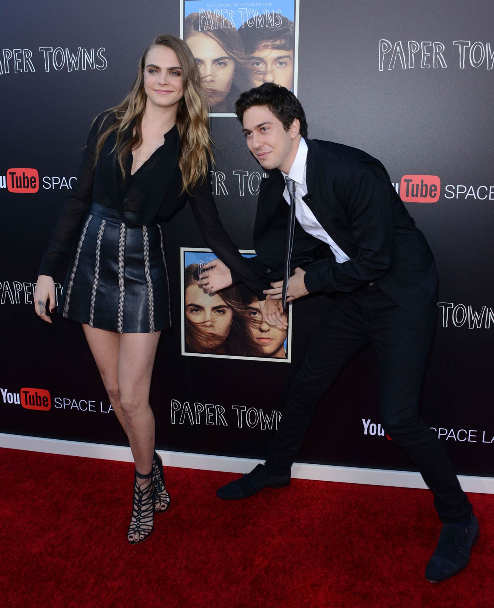 Cara Delevingne attends Paper Towns Q&A and live concert