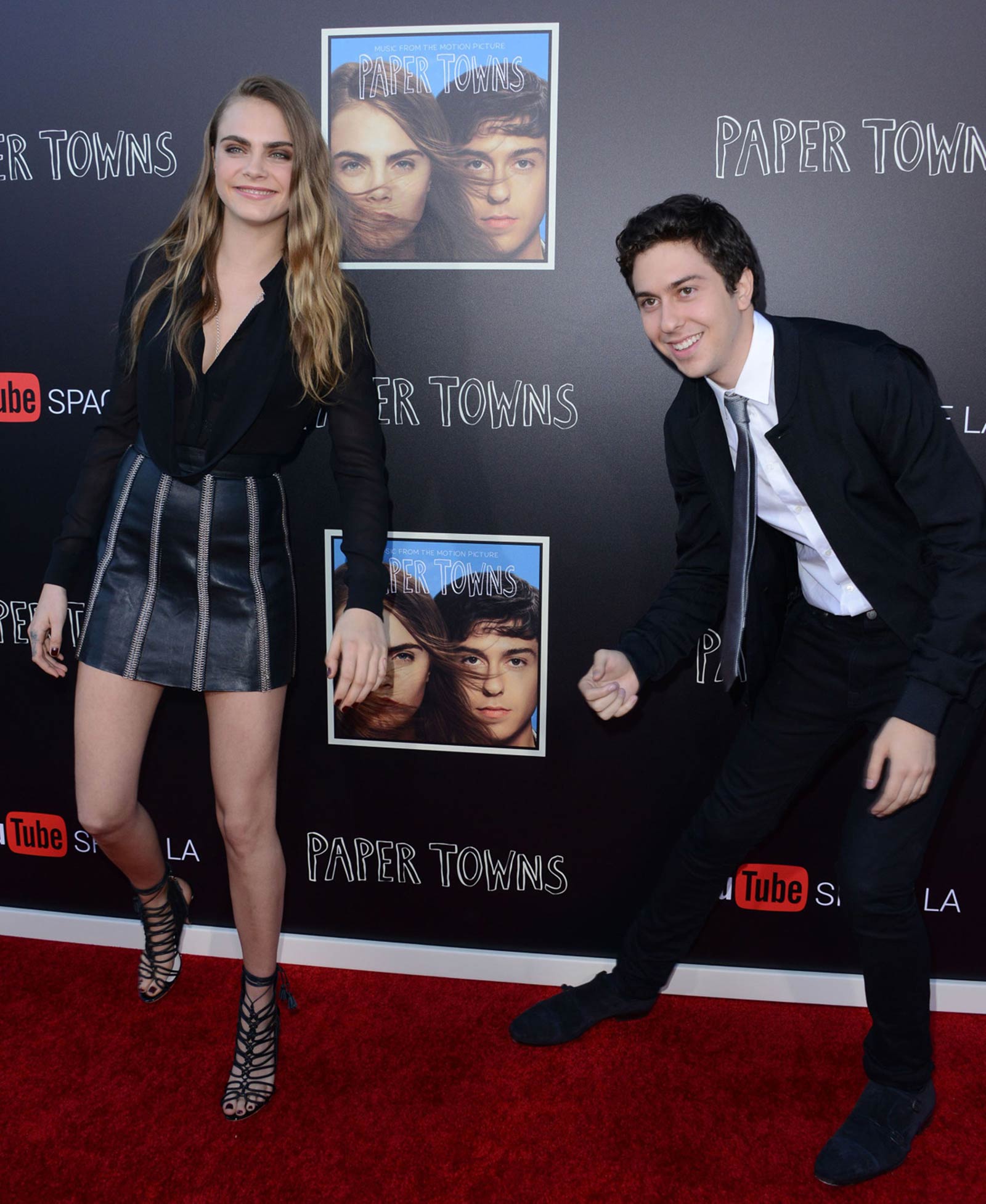 Cara Delevingne attends Paper Towns Q&A and live concert