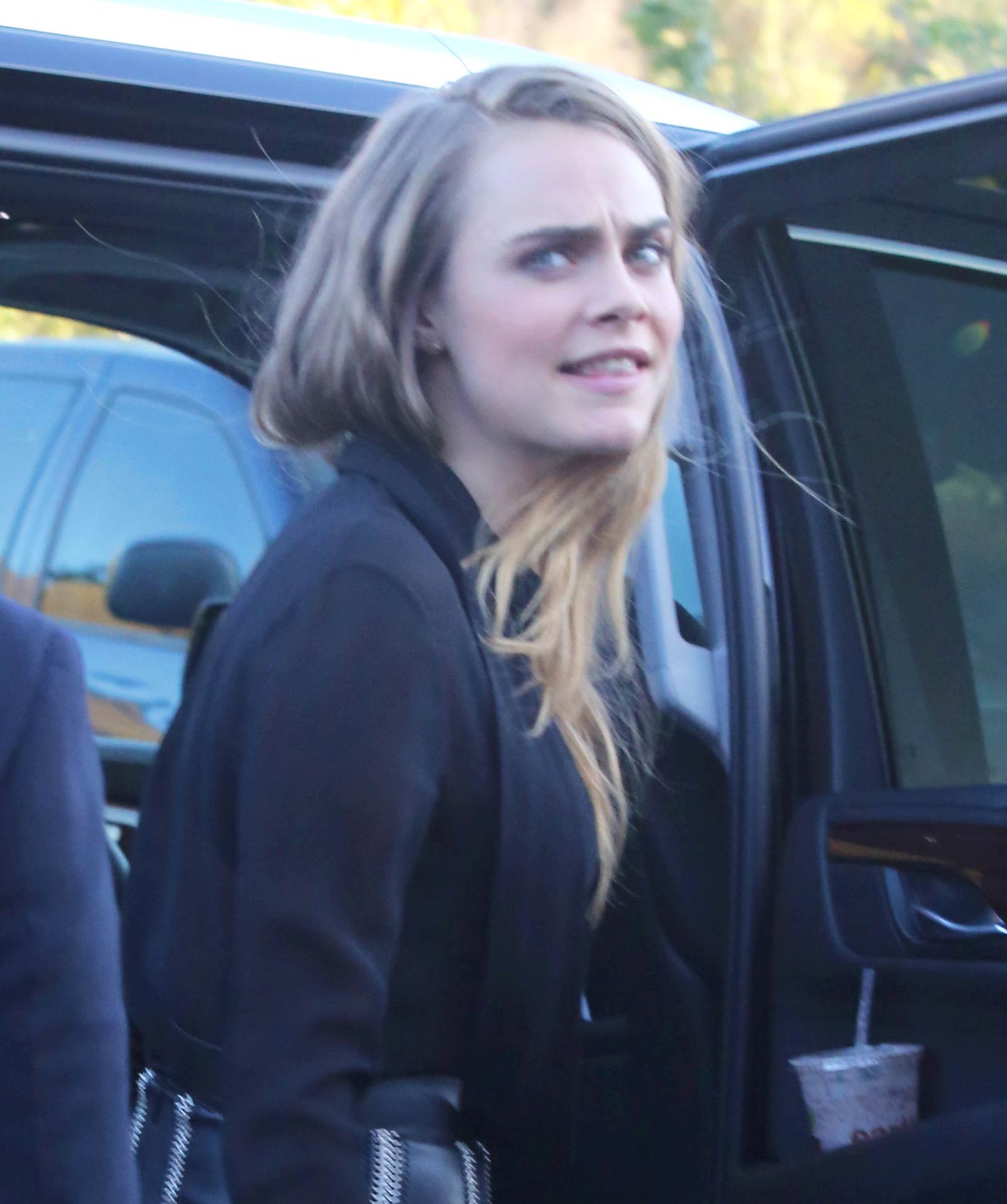 Cara Delevingne attends Paper Towns Q&A and live concert