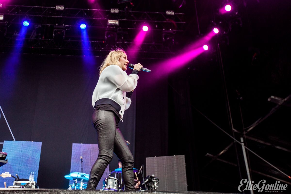 Ellie Goulding performs at Tinderbox Festival