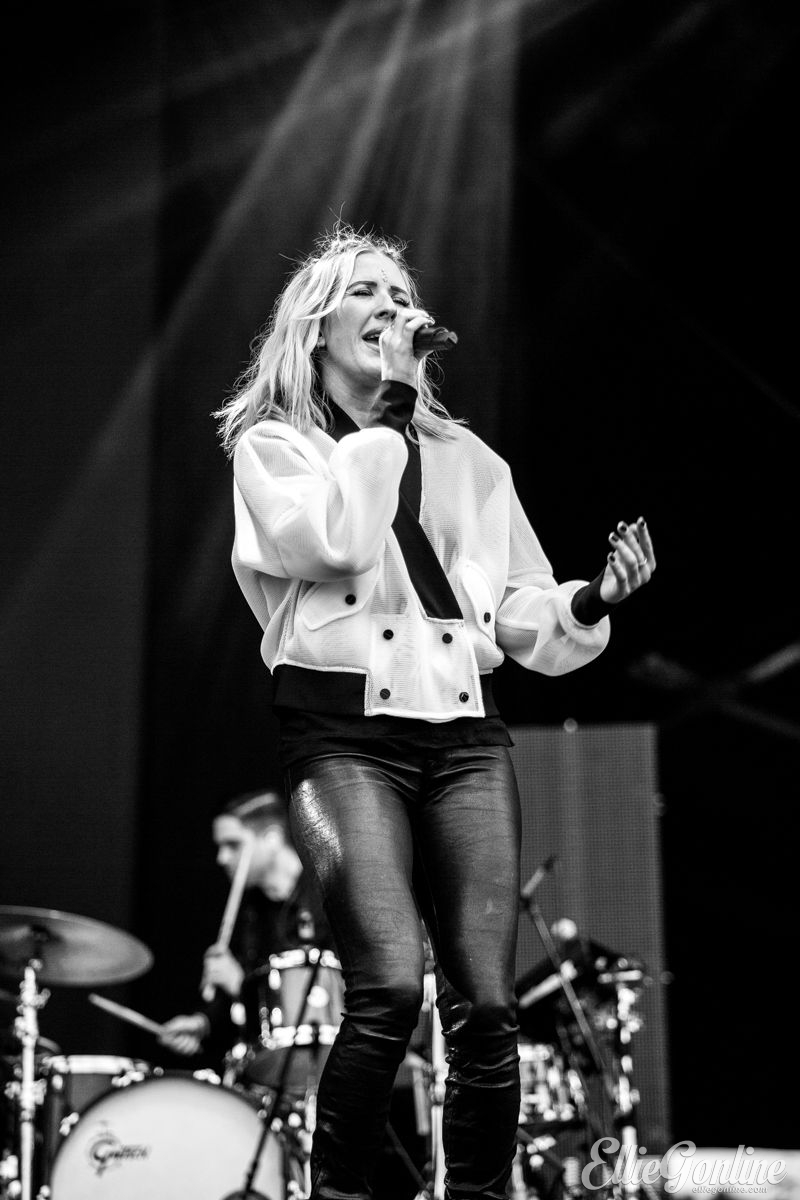 Ellie Goulding performs at Tinderbox Festival