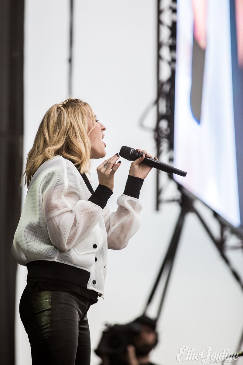 Ellie Goulding performs at Tinderbox Festival