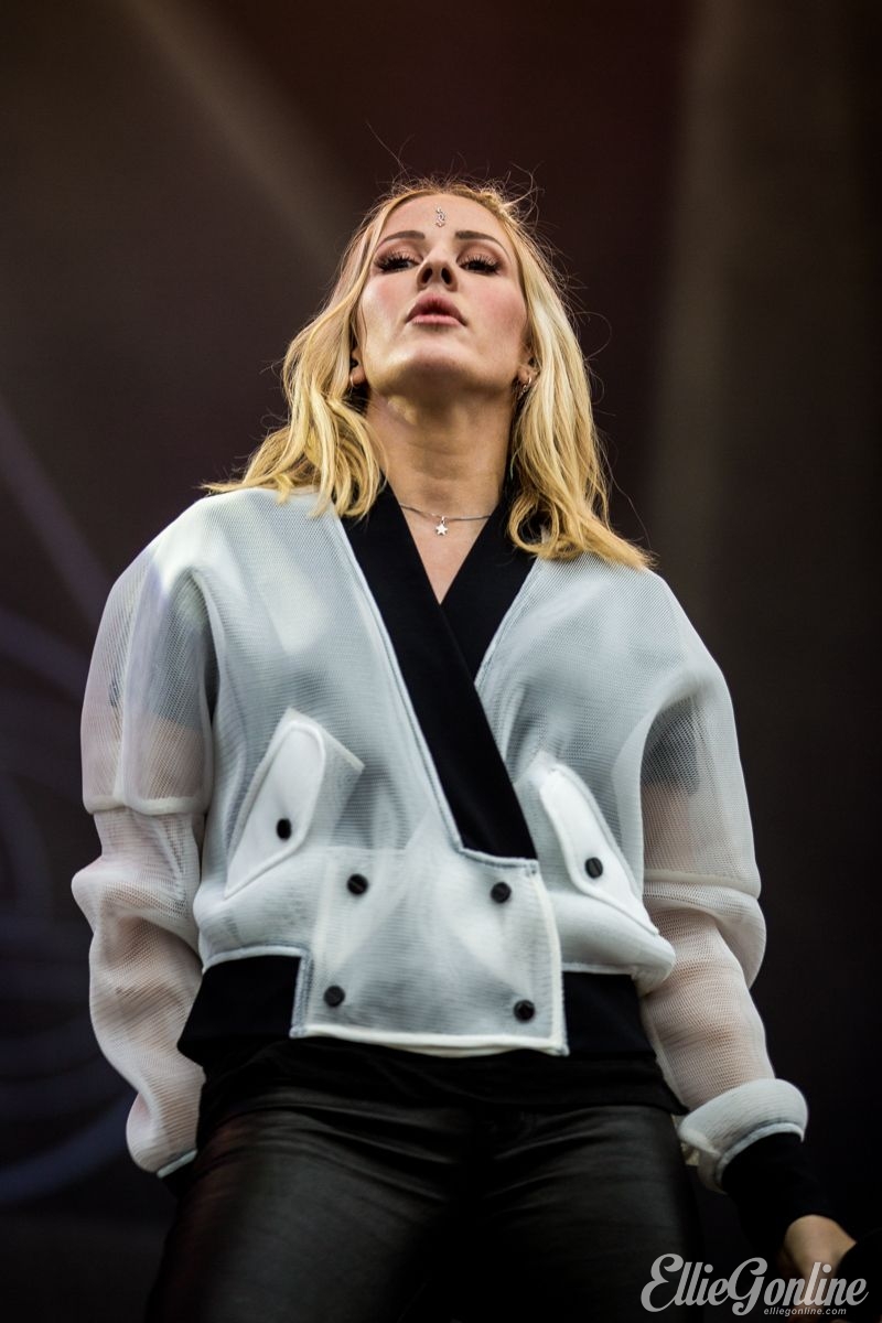 Ellie Goulding performs at Tinderbox Festival