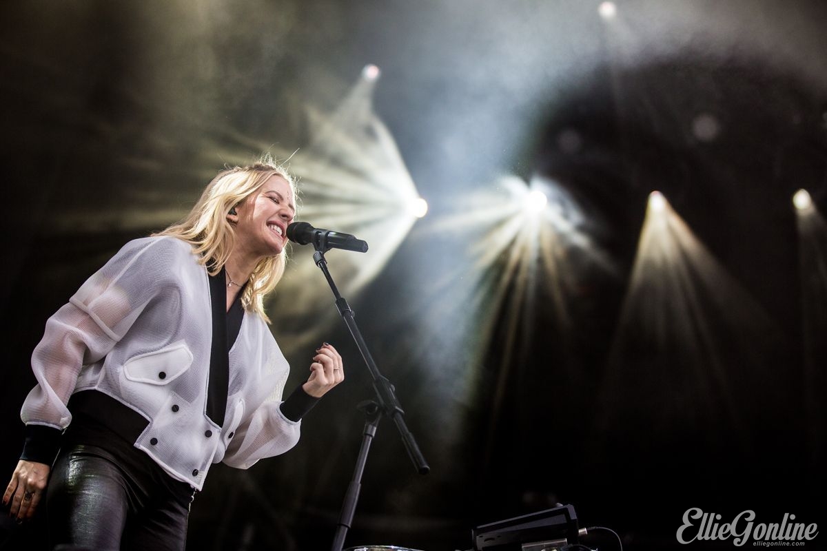 Ellie Goulding performs at Tinderbox Festival